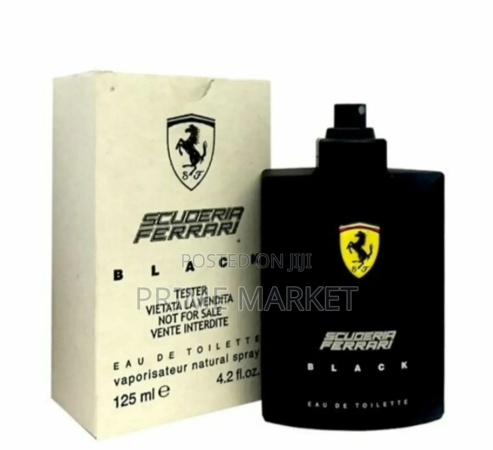 Ferrari Scuderia Black Eau De Toilette for Men125ml Iconic Perfume