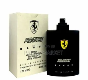 Photo - Ferrari Scuderia Black Eau De Toilette for Men125ml Iconic Perfume