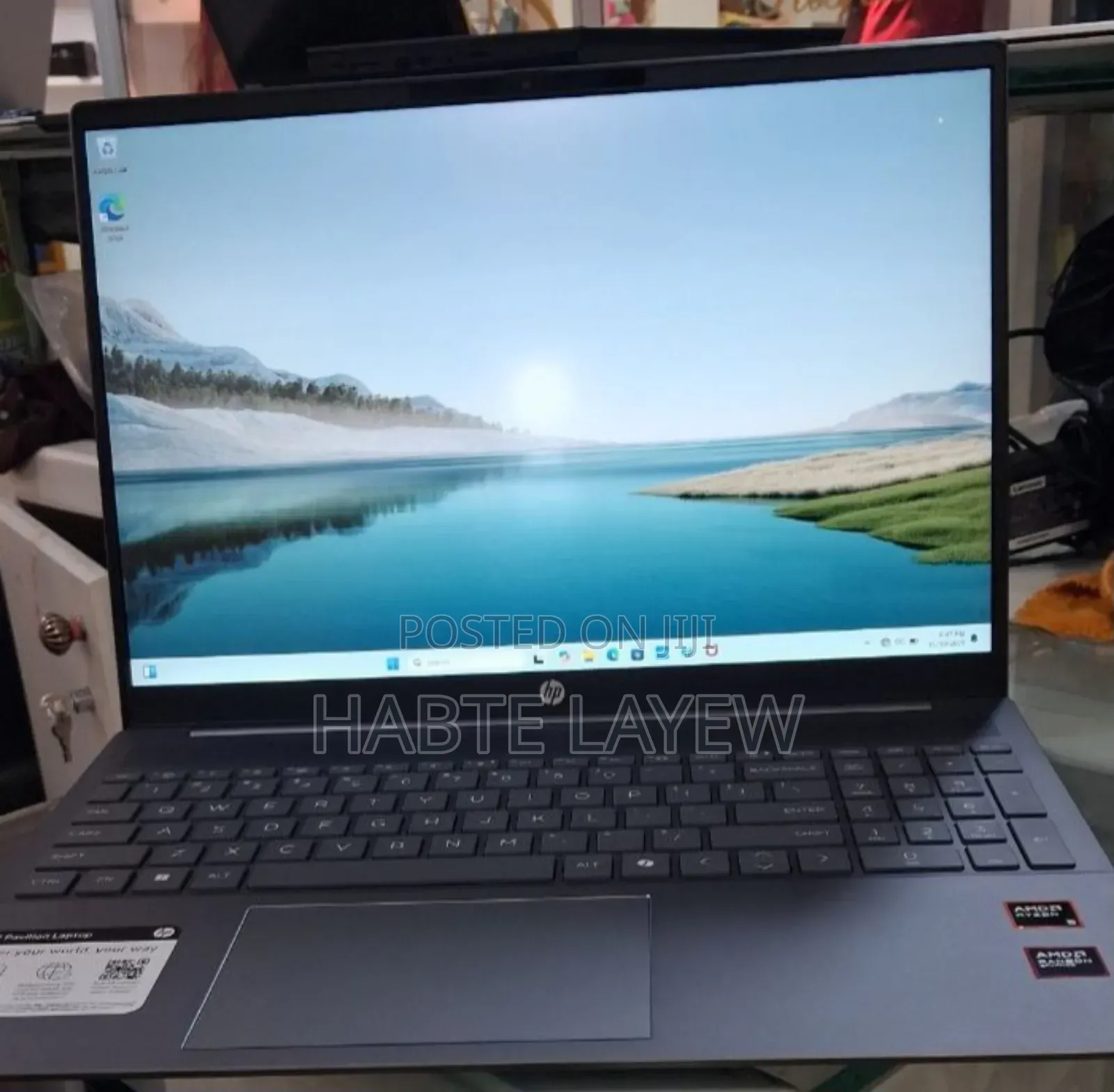 New Laptop HP Pavilion 15 8GB AMD Ryzen 5 SSD 512GB