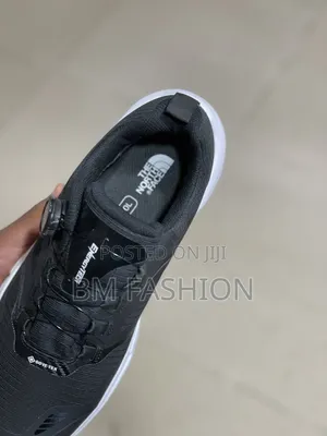 The North-Face Gore-Tex Running Shoes (Black and White)