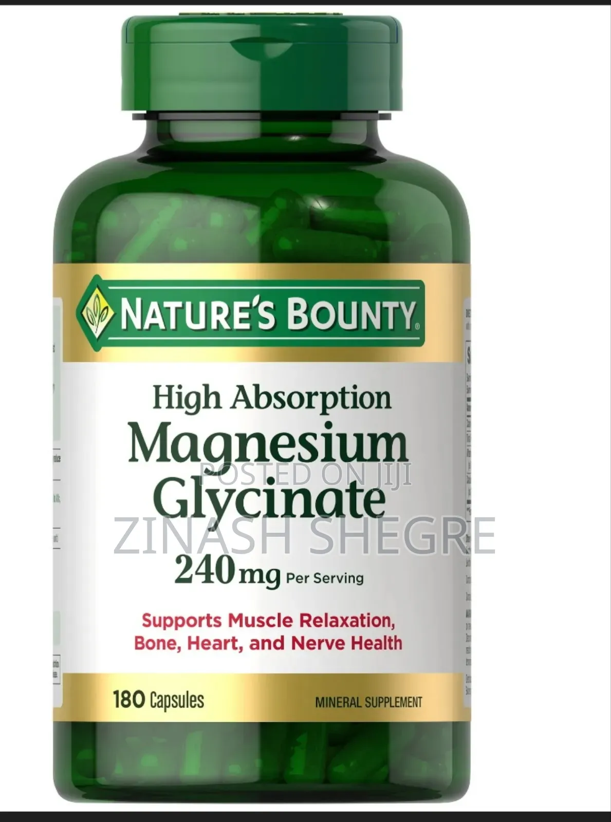 Magnesium Glycinate Mineral Supplement