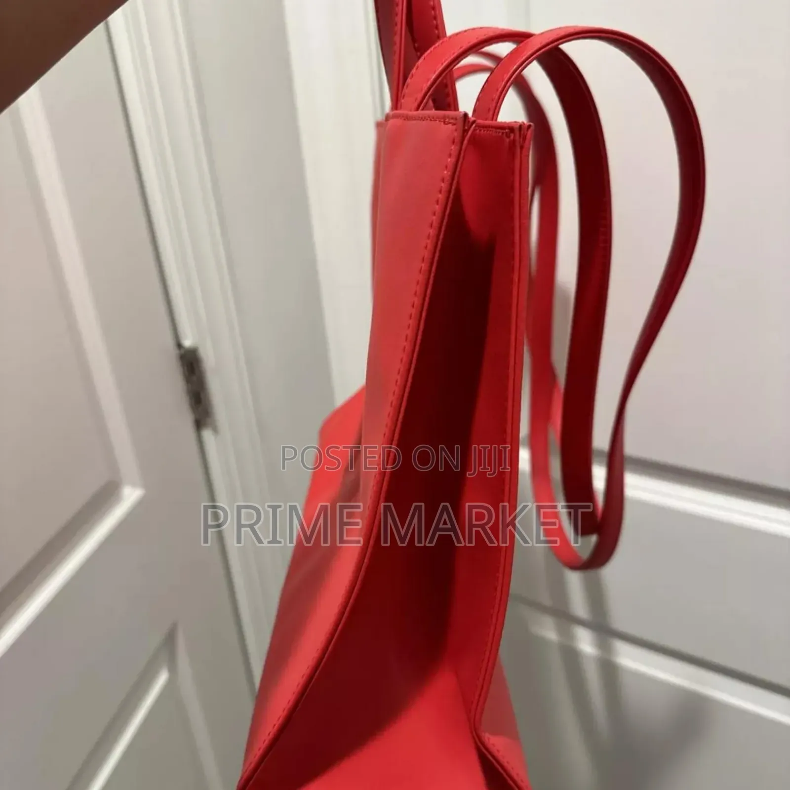 Authentic Telfar Shopping Bag – Medium (Red)