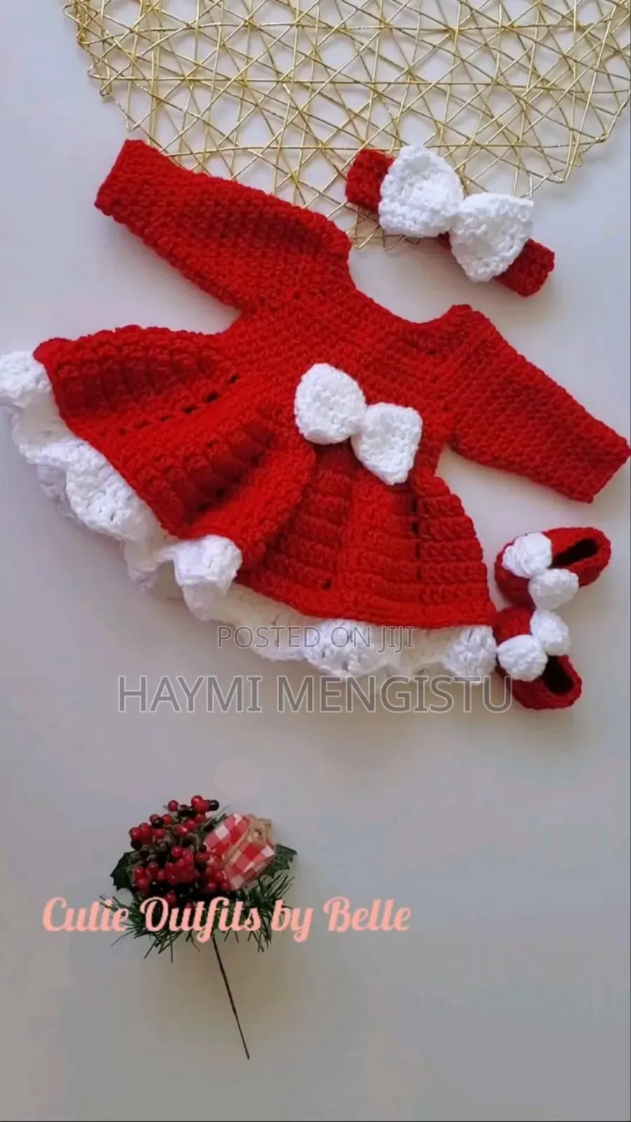 Kids Crotchet Dress