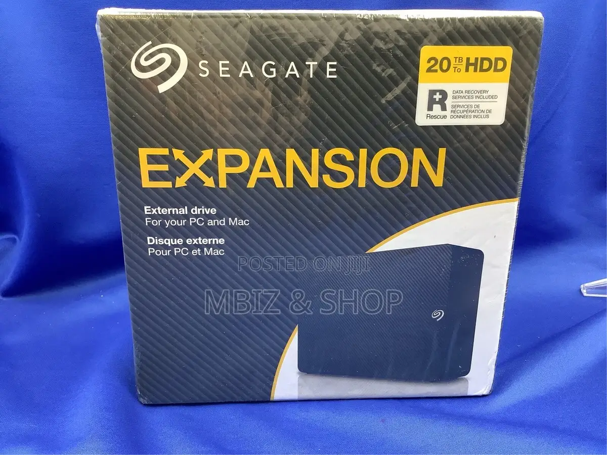 Seagate 20tb External Hard Disk