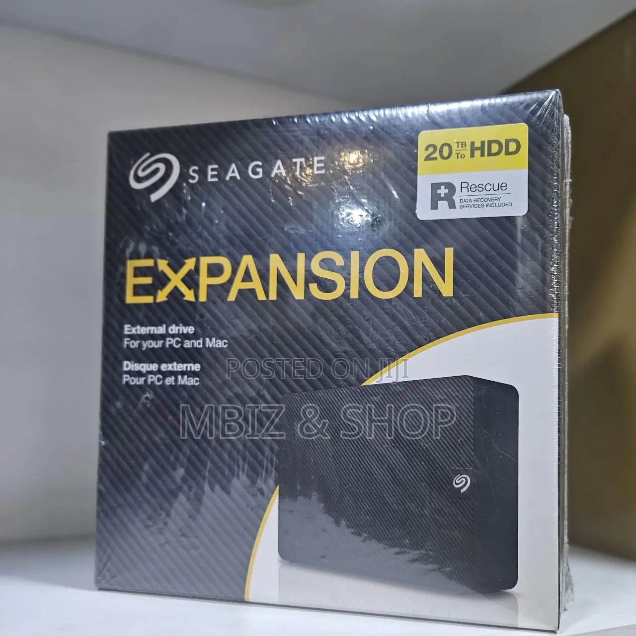 Seagate 20tb External Hard Disk