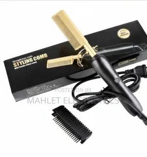 Photo - Electric Hot Comb Hair Straightener