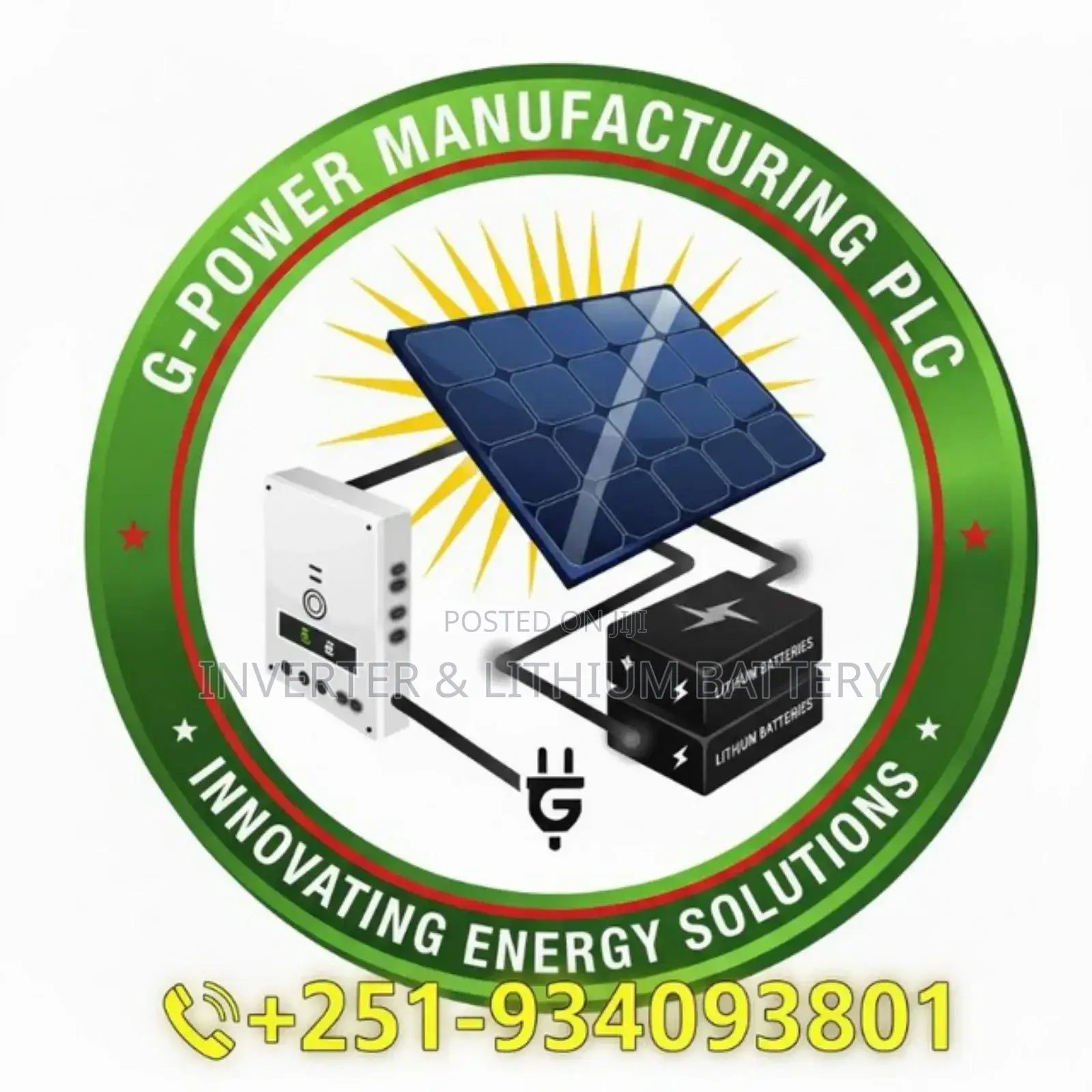 Hybrid Back-Up Power (ኢንቨርተር እና ሊትየም ባትሪ)