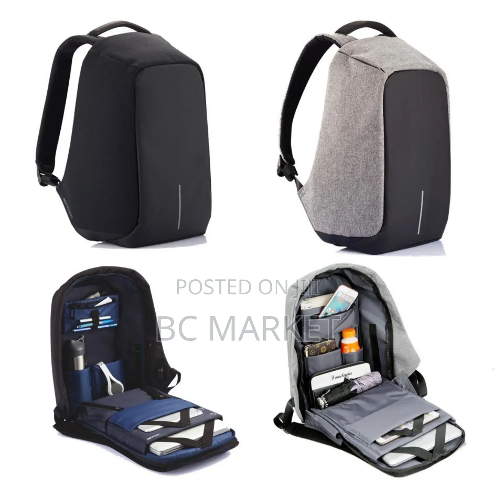 Anti-Theft Laptop Backpack 15.6 Inch Bag