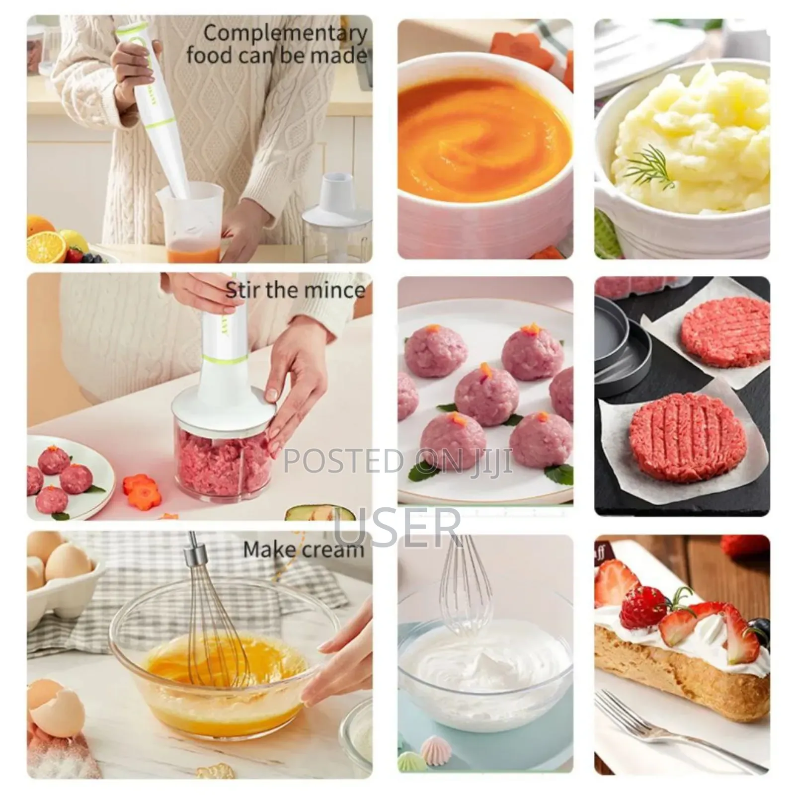 Sokany 4 in 1 Multifunctional Hand Blender