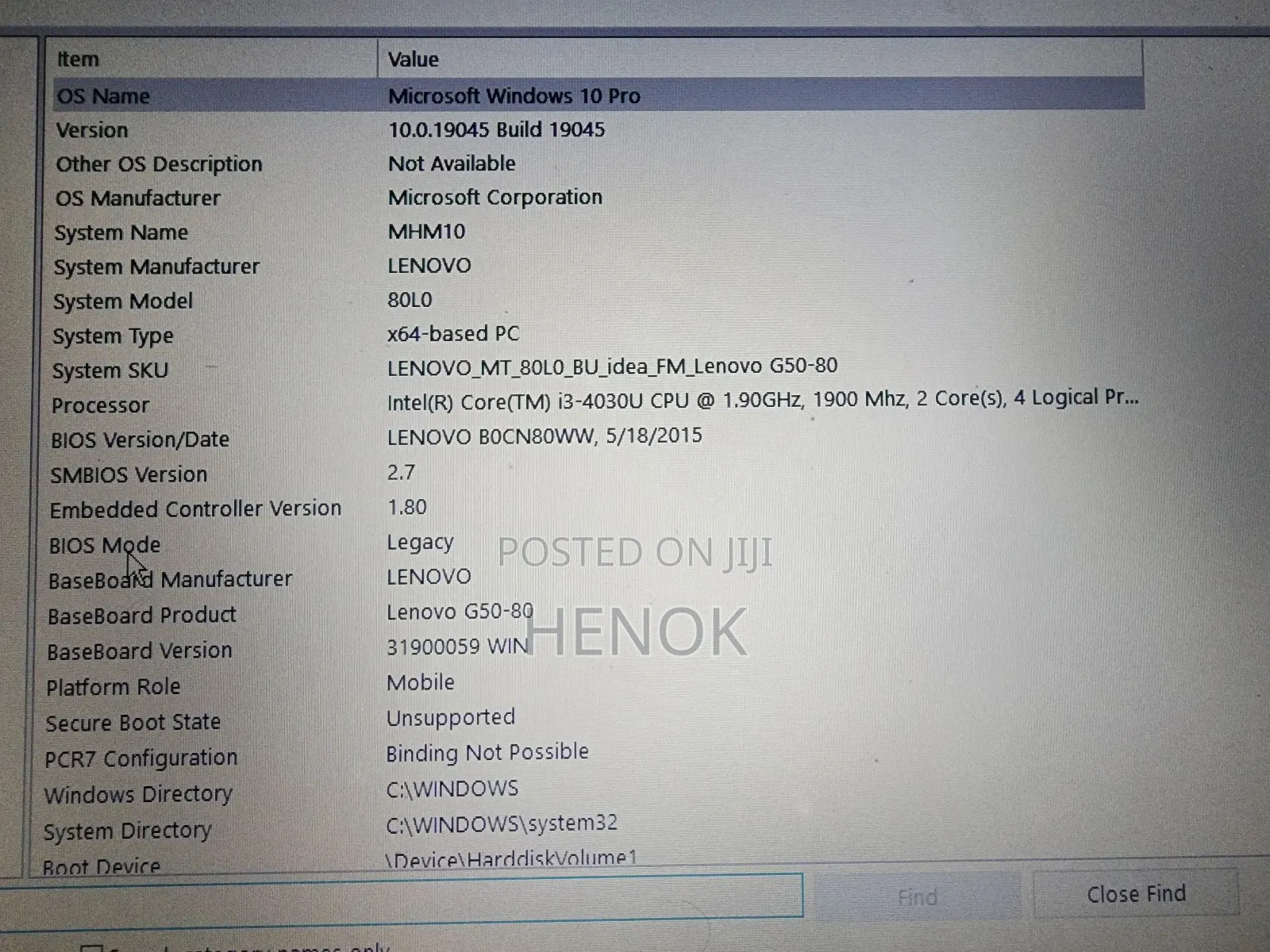 Laptop Lenovo 4GB Intel Core I3 HDD 512GB