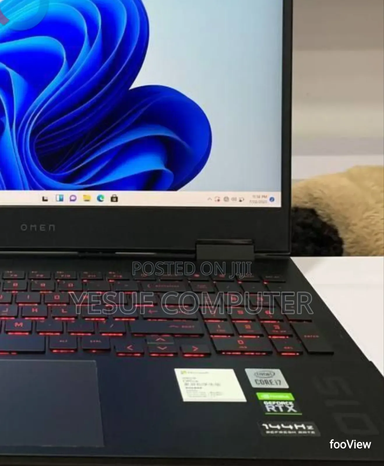 New Laptop HP Omen 15 16GB Intel Core I7 SSD 512GB