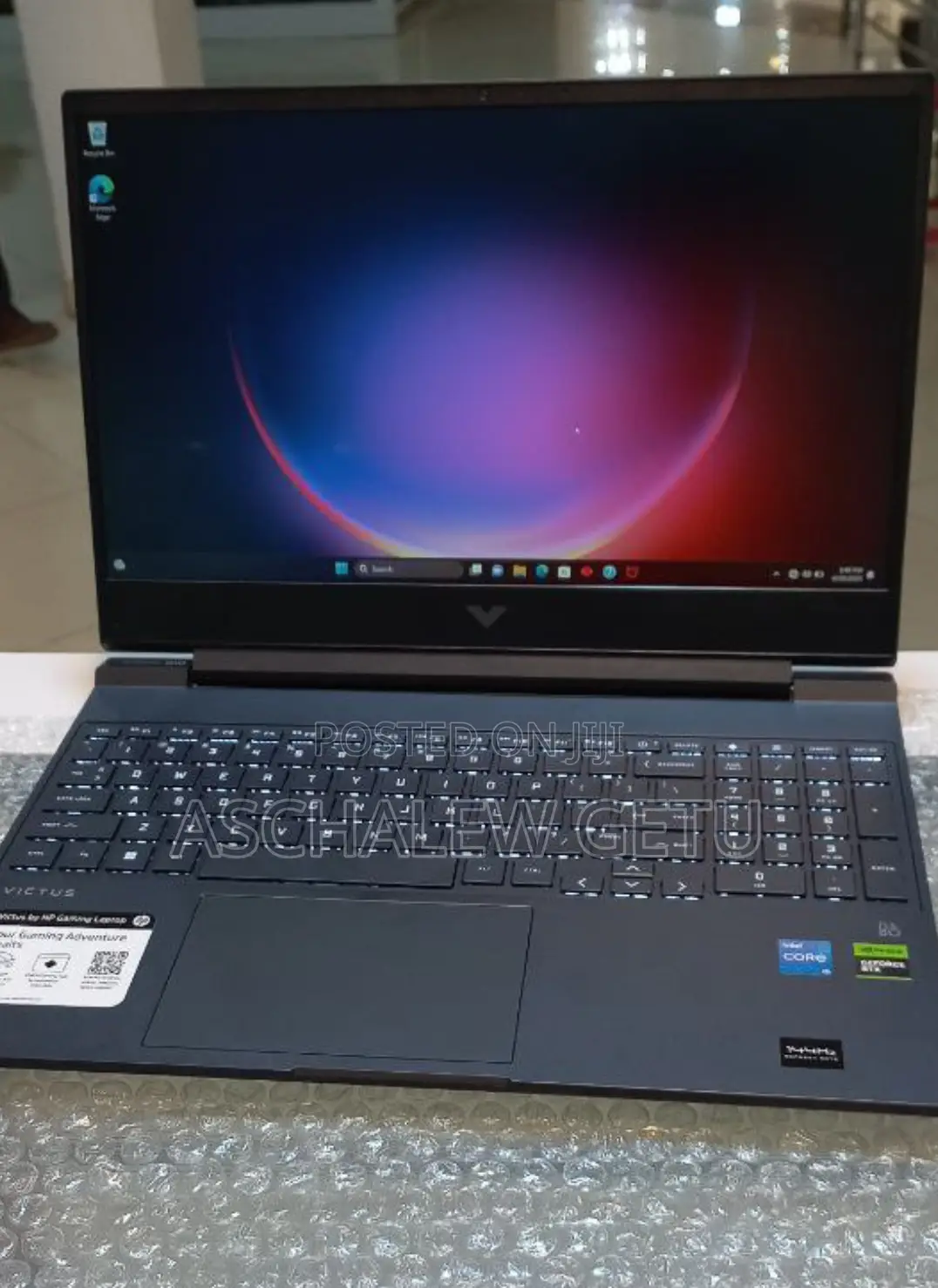 New Laptop HP Victus 15 16GB Intel Core I5 SSD 512GB