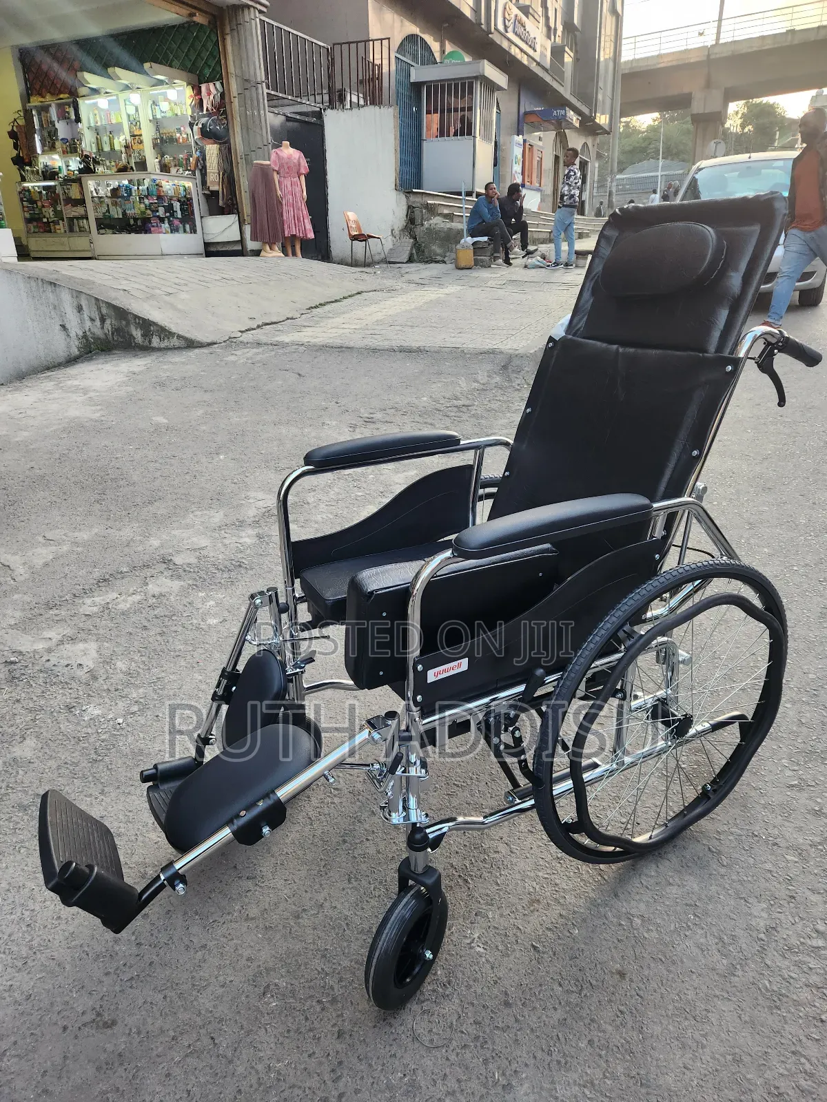 All in One Reclining Wheelchair輕巧wheelchair希有wheelchair痂了wheelchair