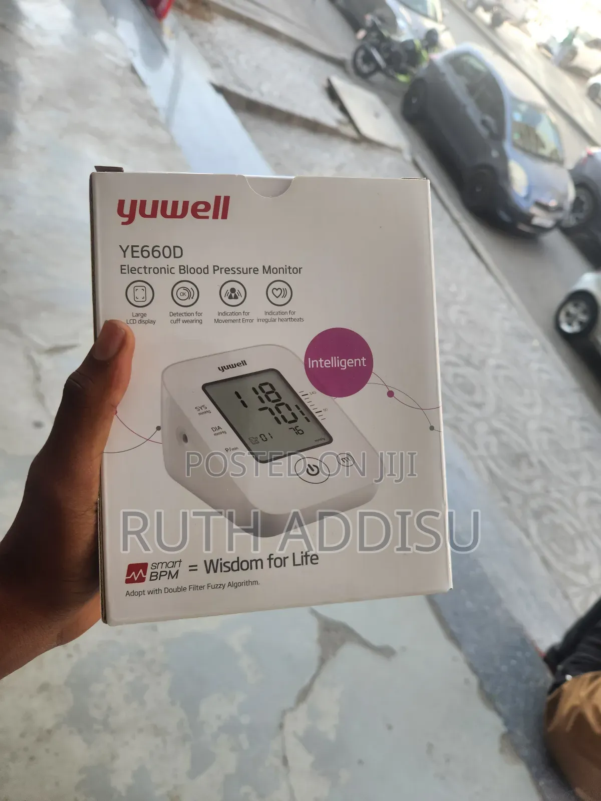 Yuwell Model Ye660d Digital Blood Pressuer Monitor彌撒digital Bp Monitor
