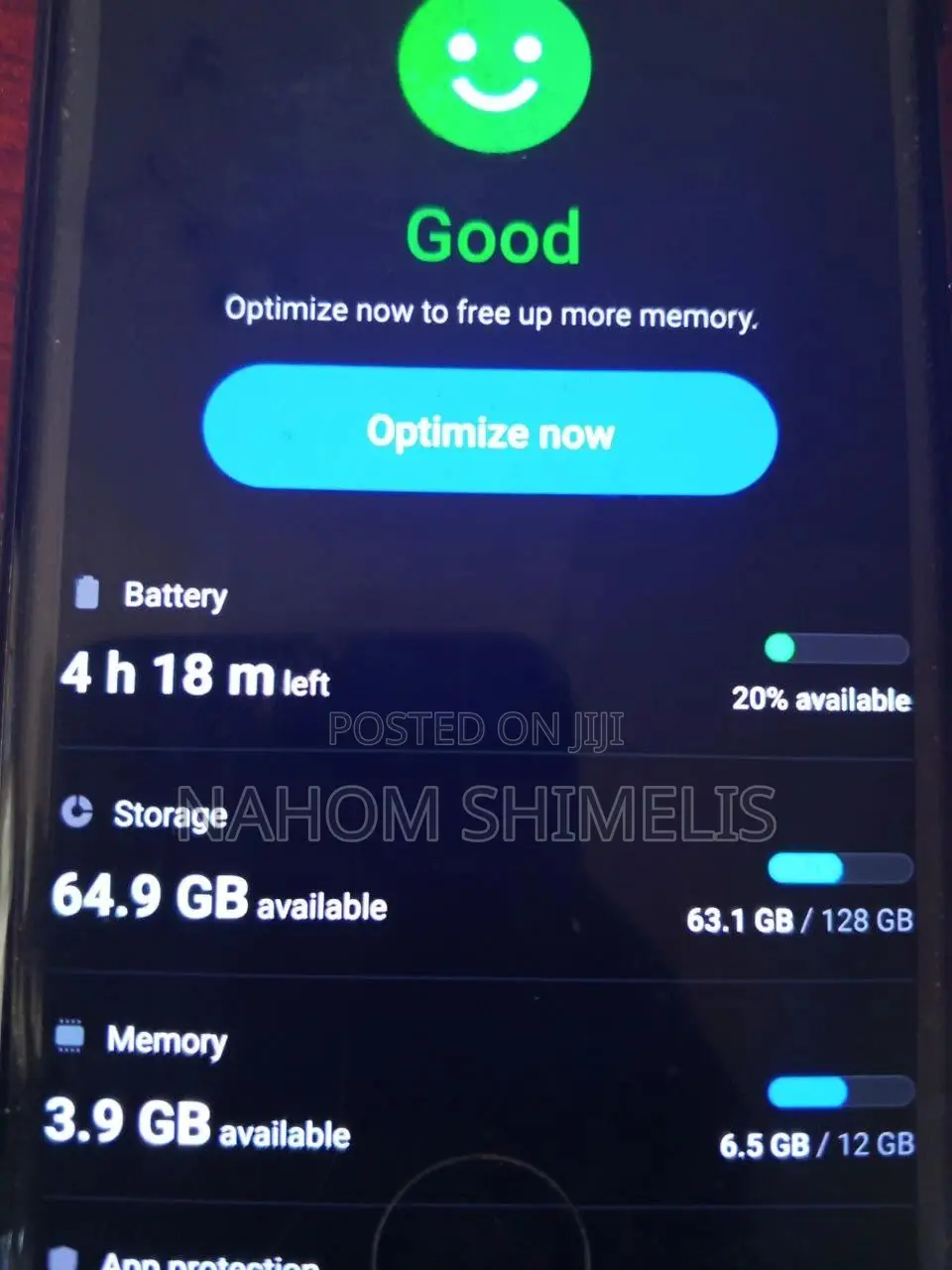 Samsung Galaxy S20+ 5G 128 GB Blue