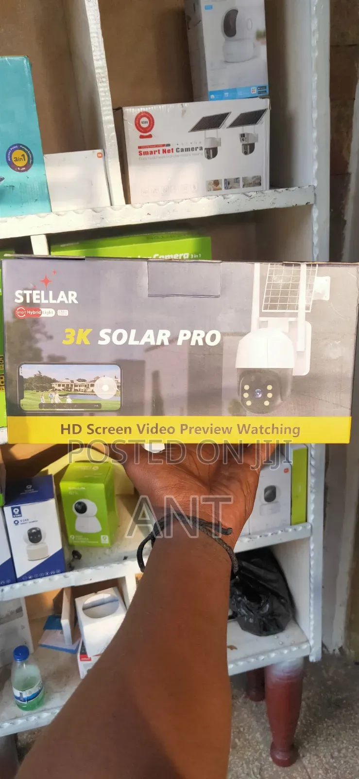 Ultra Hd Solar 4g and Wifi CCTV Camera