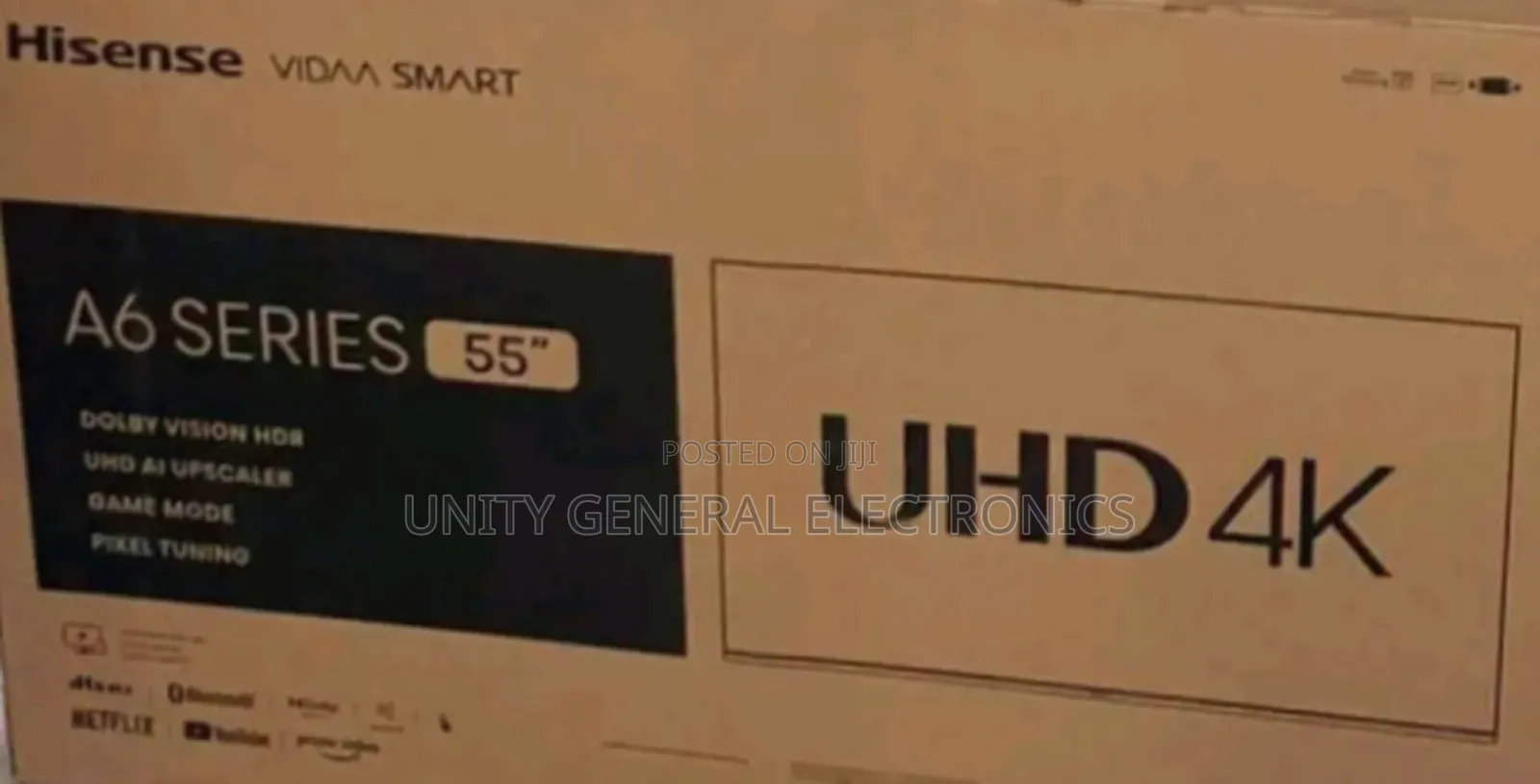 Tv Hisence 55inch A6 Series Tv