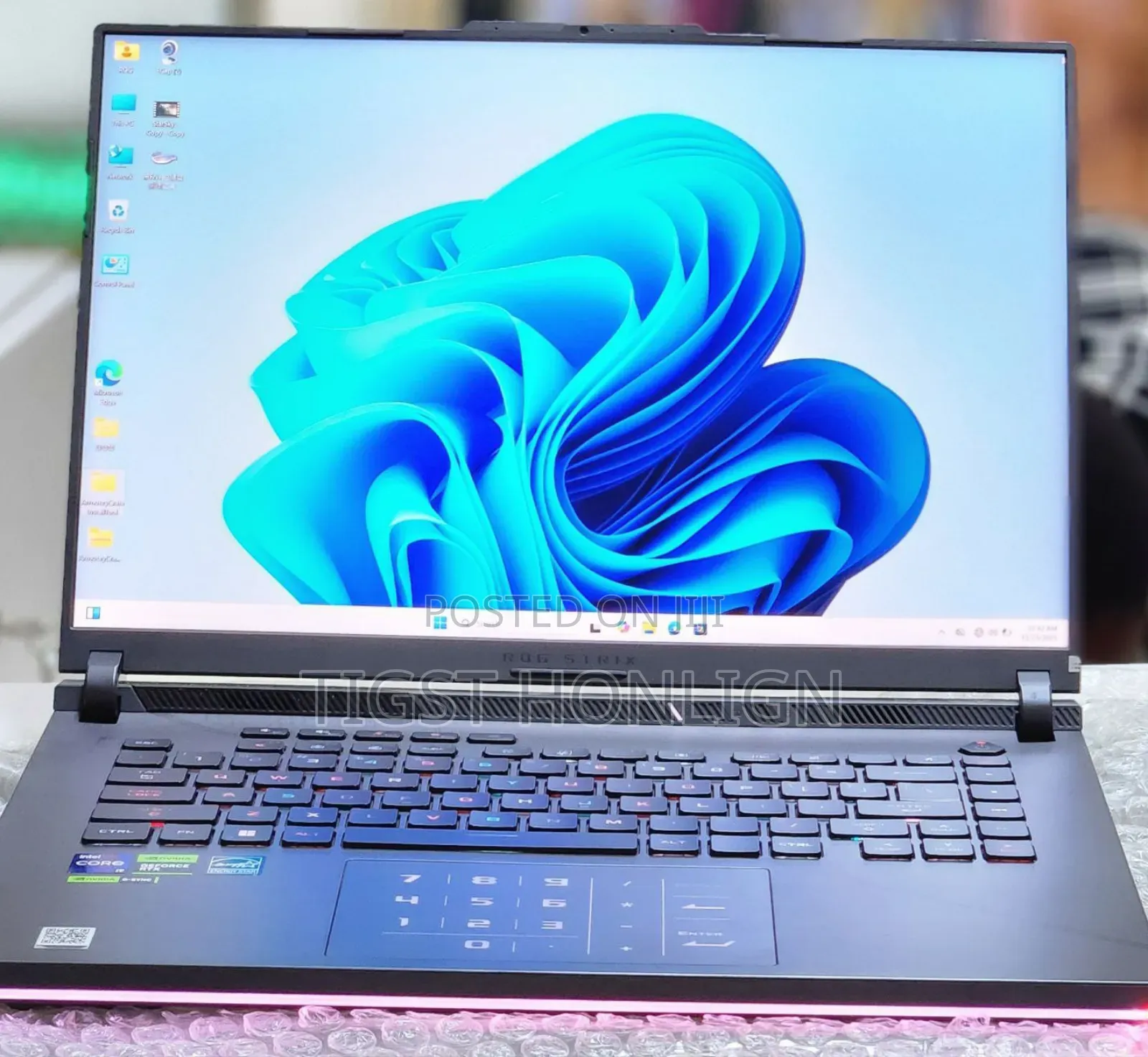 New Laptop Asus ROG Strix G15 32GB Intel Core I9 SSD 1T