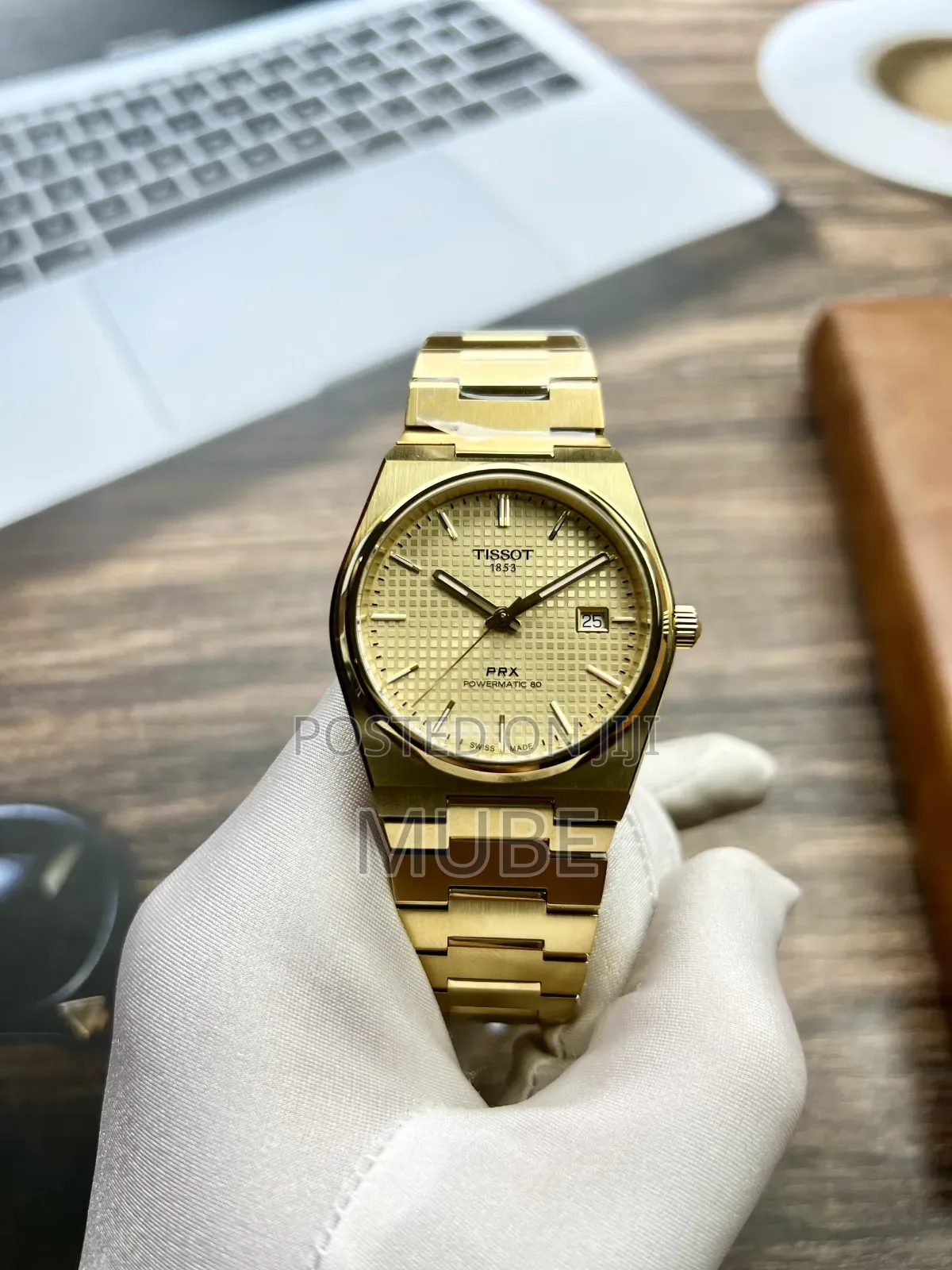 Tissot PRX Gold Black Watch