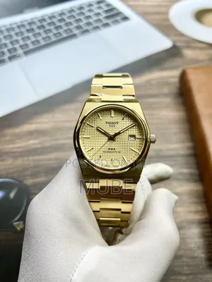 Photo - Tissot PRX Gold Black Watch