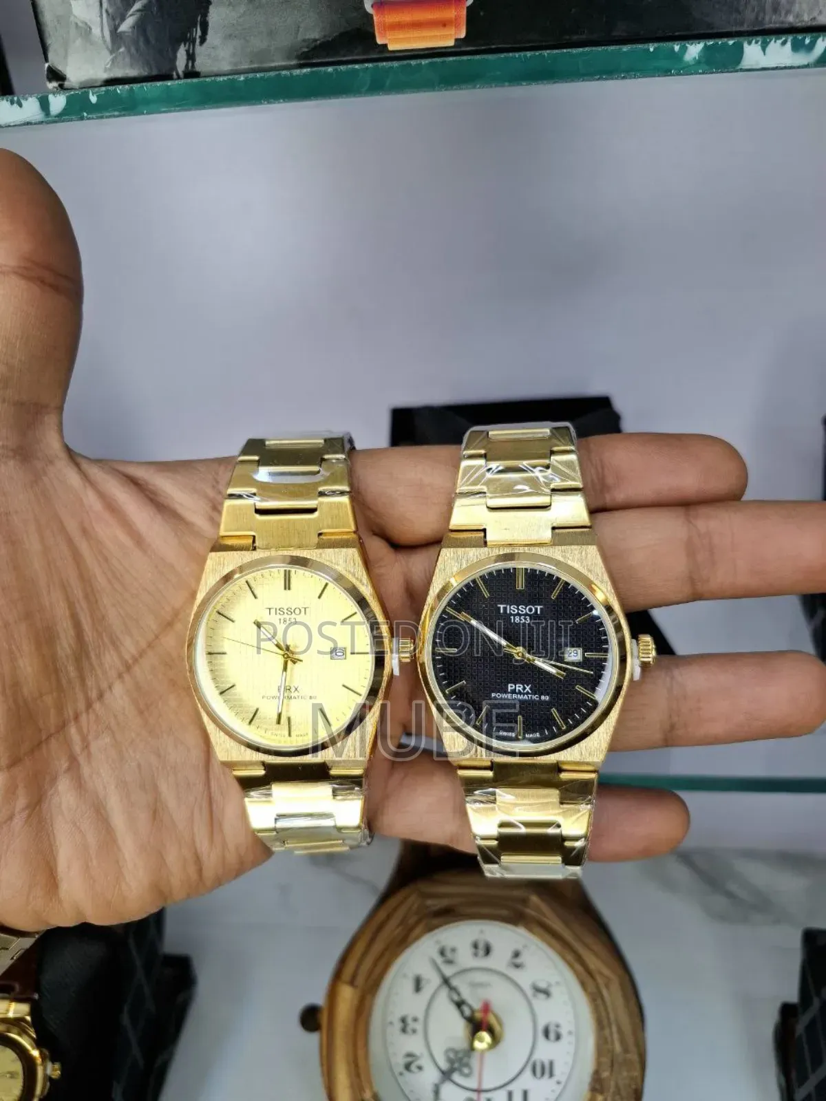 Tissot PRX Gold Black Watch