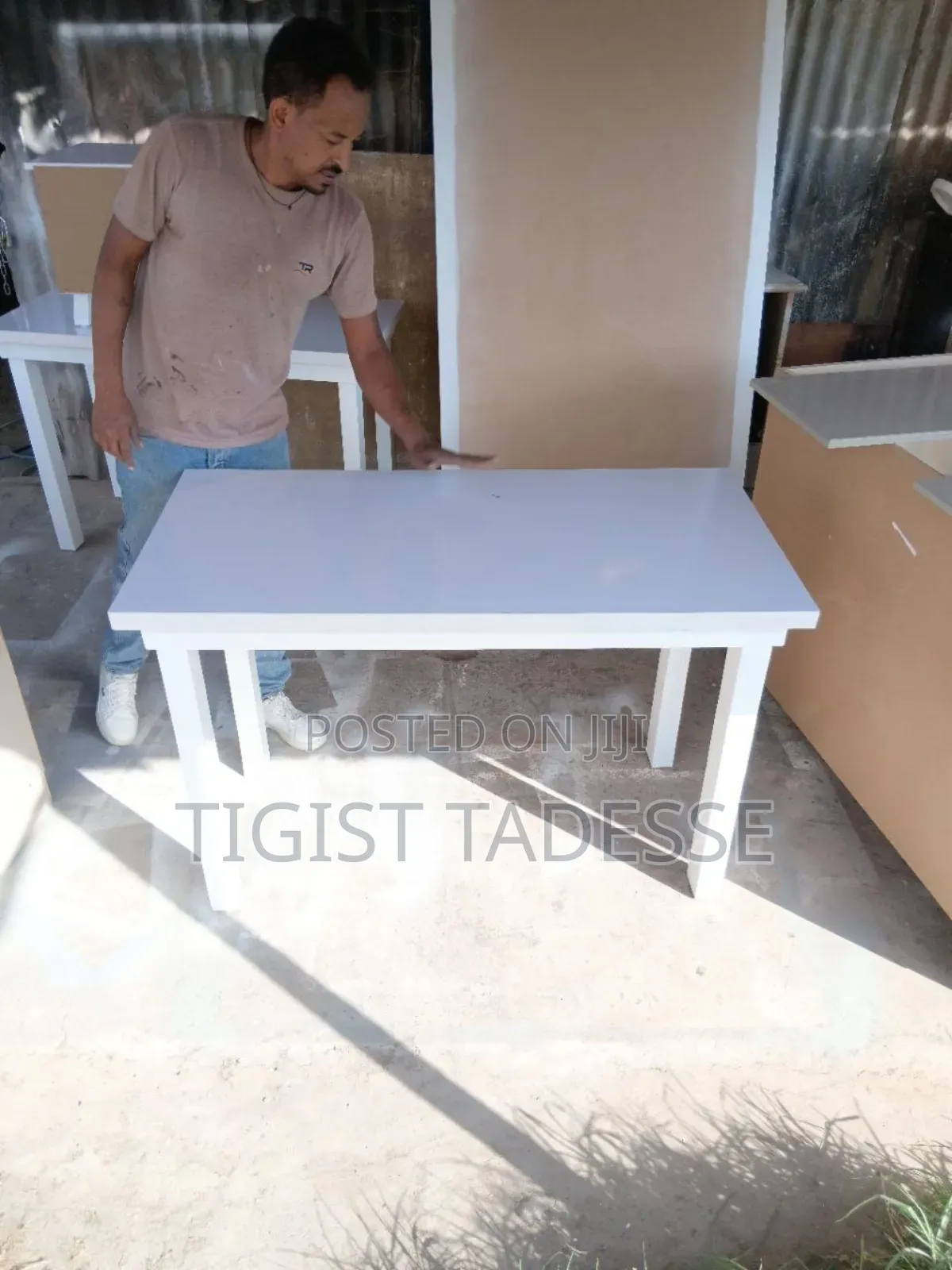 Computer Table 60*120 Laminated With Austria Wood Leg