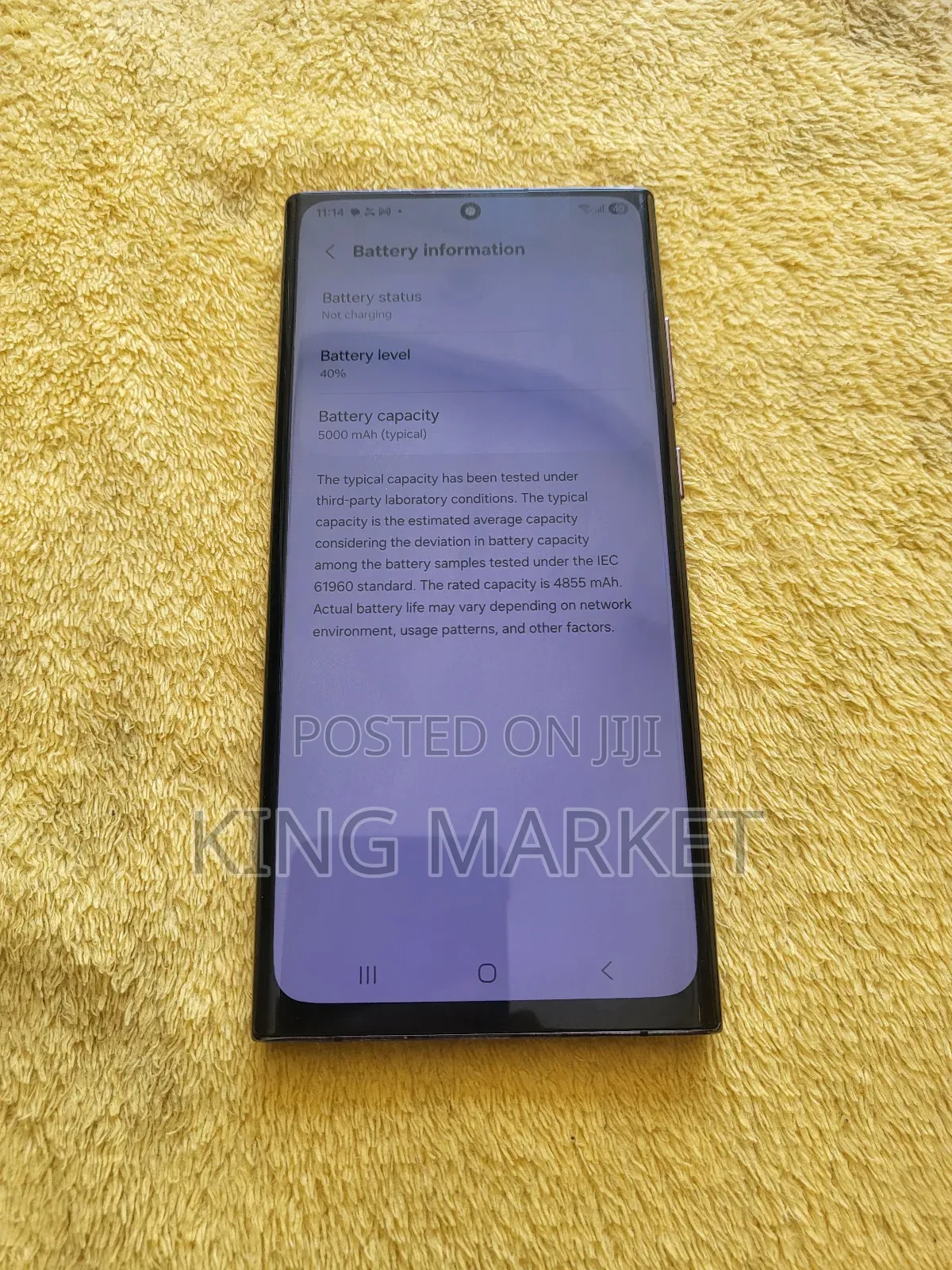 Samsung Galaxy S22 Ultra 128 GB Black