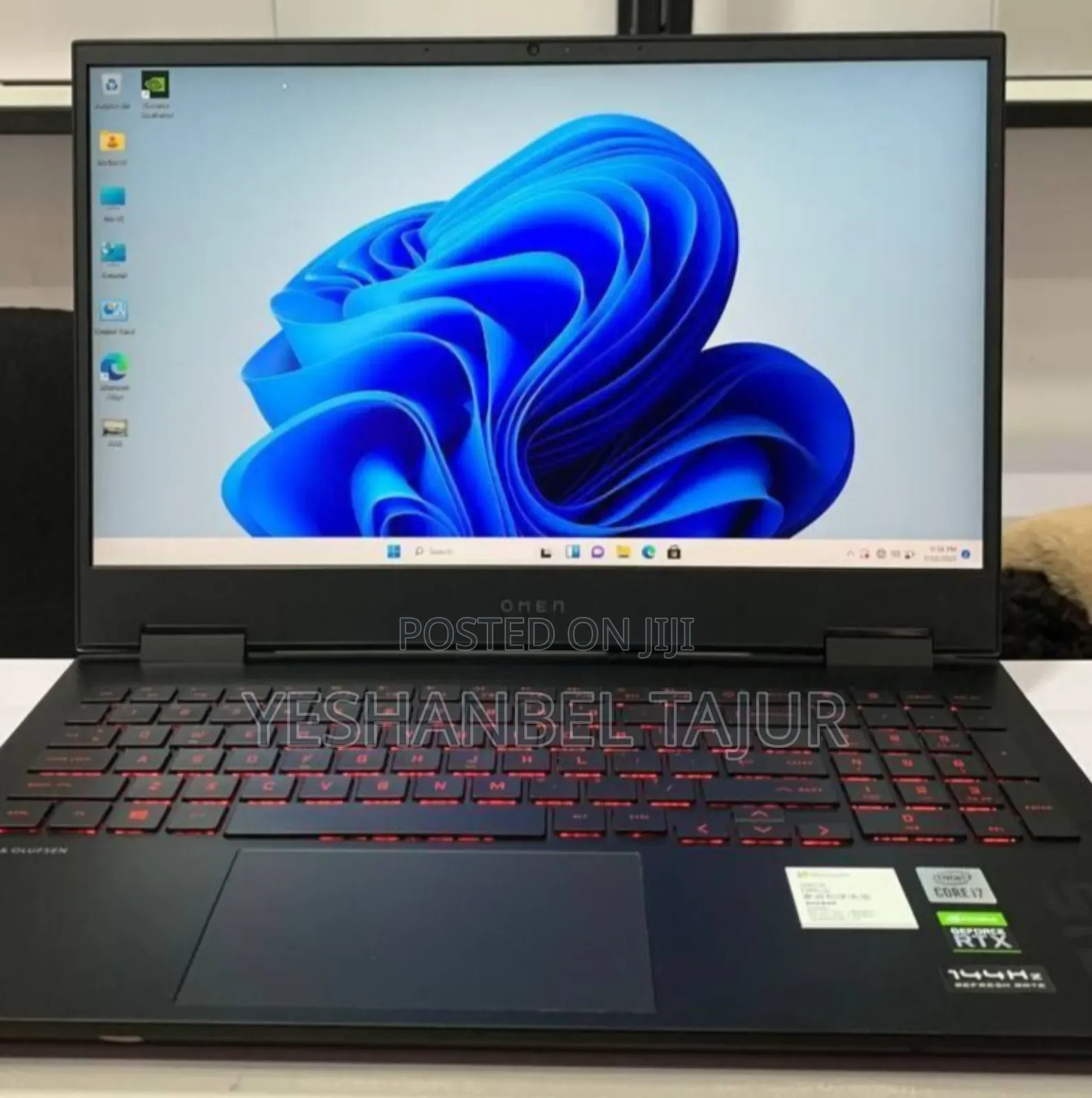 New Laptop HP Omen 15 16GB Intel Core I7 SSD 512GB