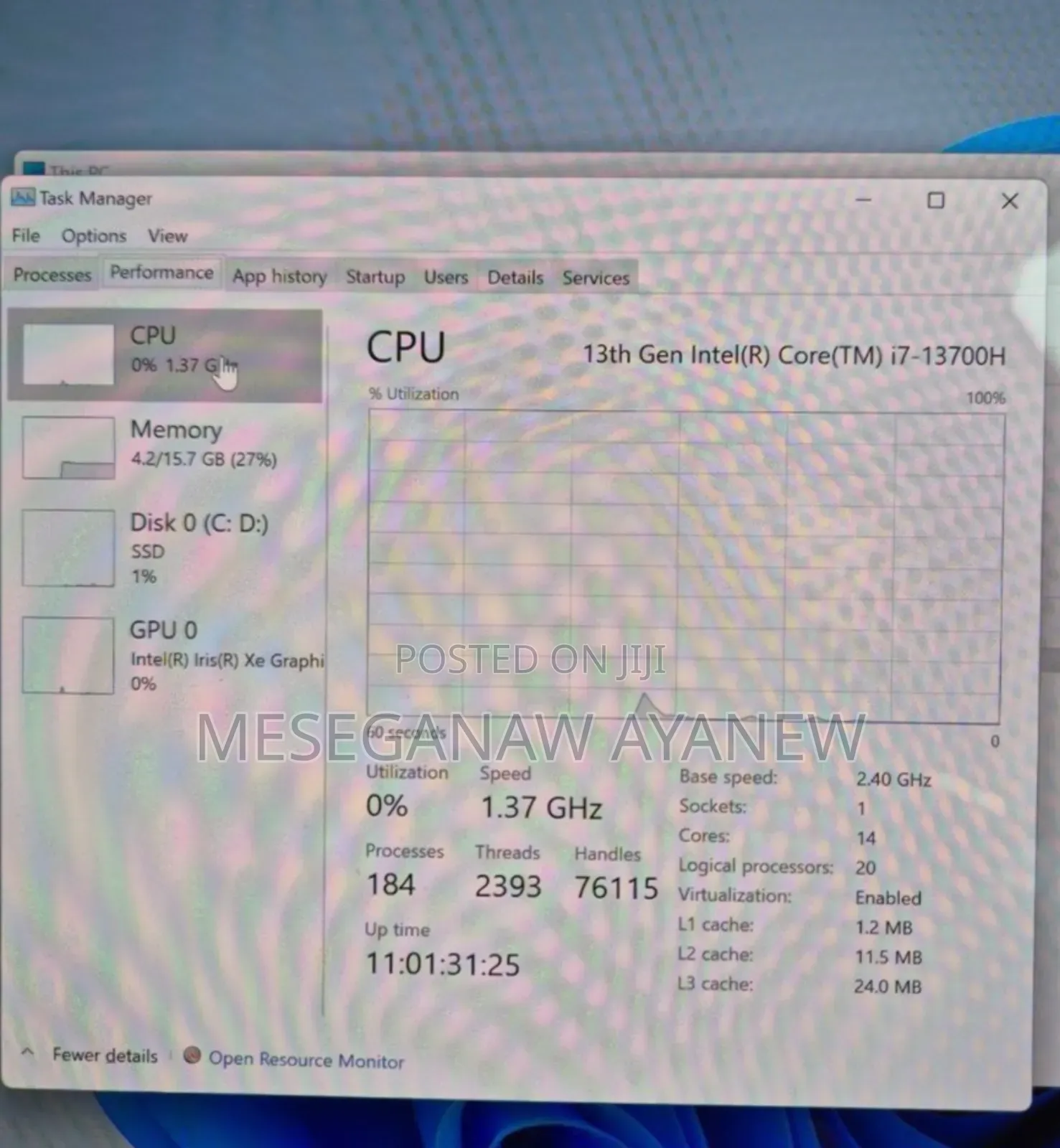 New Laptop HP Pavilion 15 16GB Intel Core I7 SSD 1T