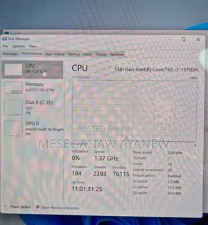 New Laptop HP Pavilion 15 16GB Intel Core I7 SSD 1T