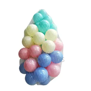 Soft Plastic Mini Ball Pit Balls – 50pcs, 5.5cm