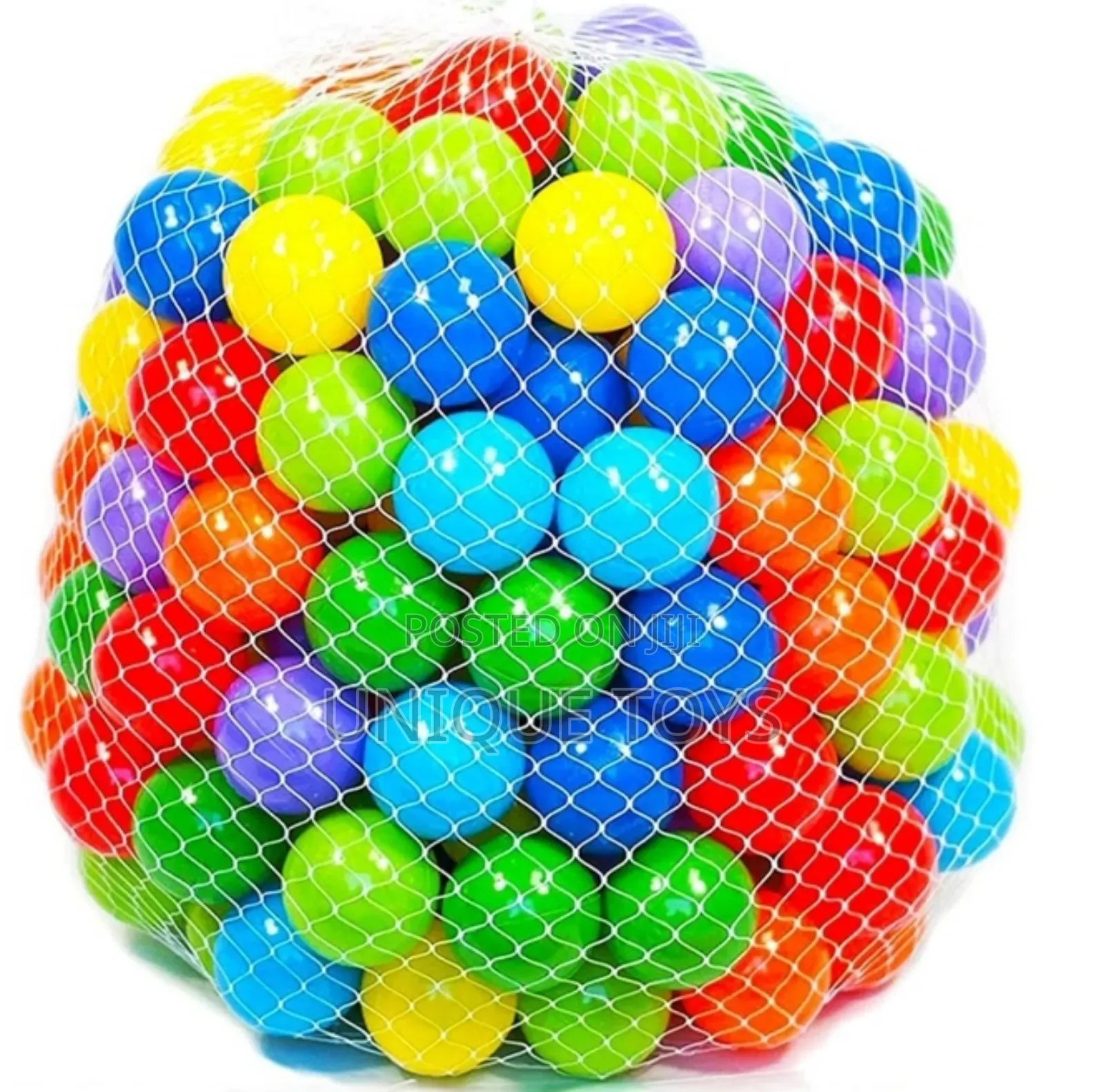  Soft Plastic Mini Ball Pit Balls – 50pcs, 6.5cm 