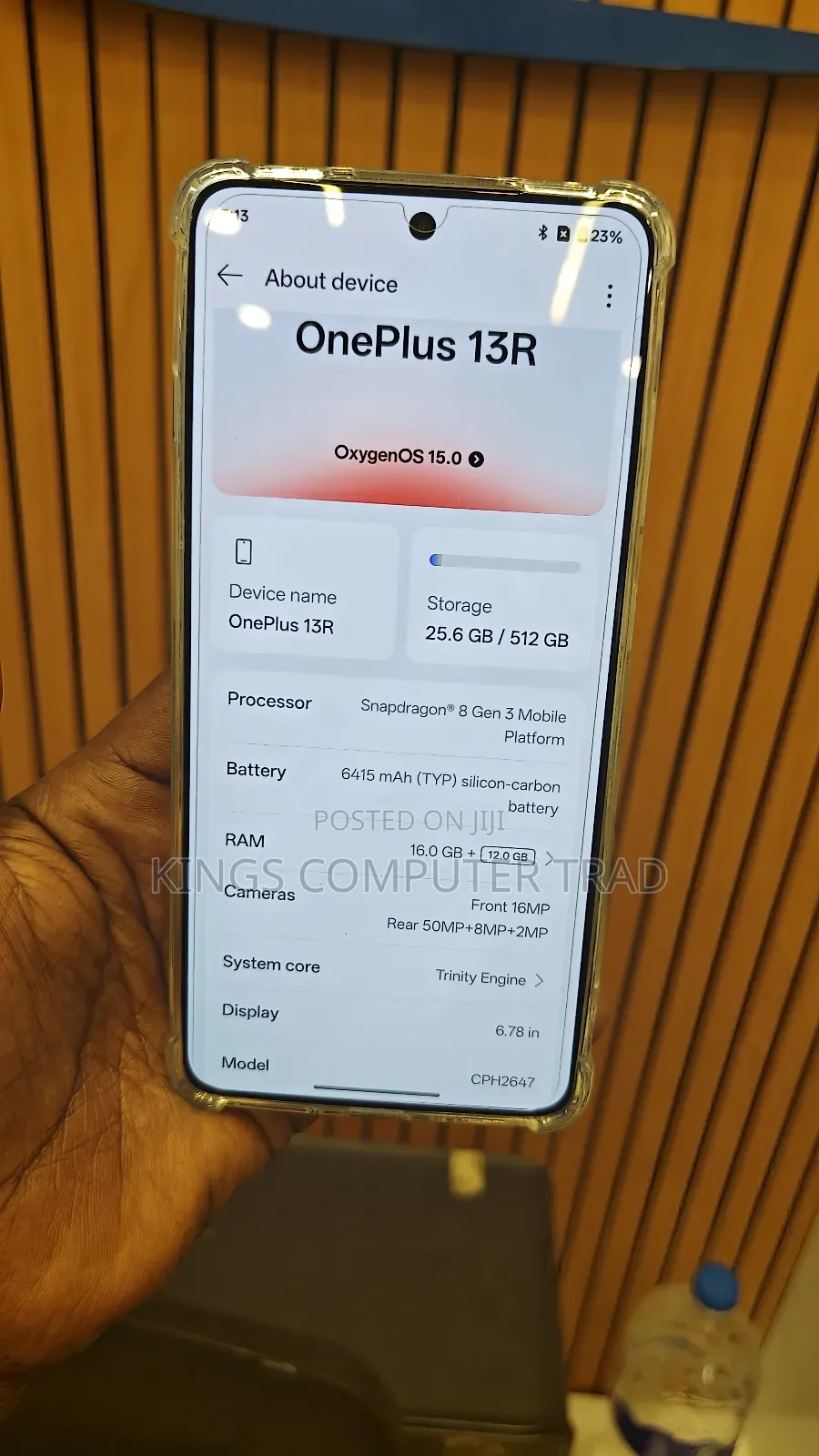New OnePlus 13R 512 GB Gray