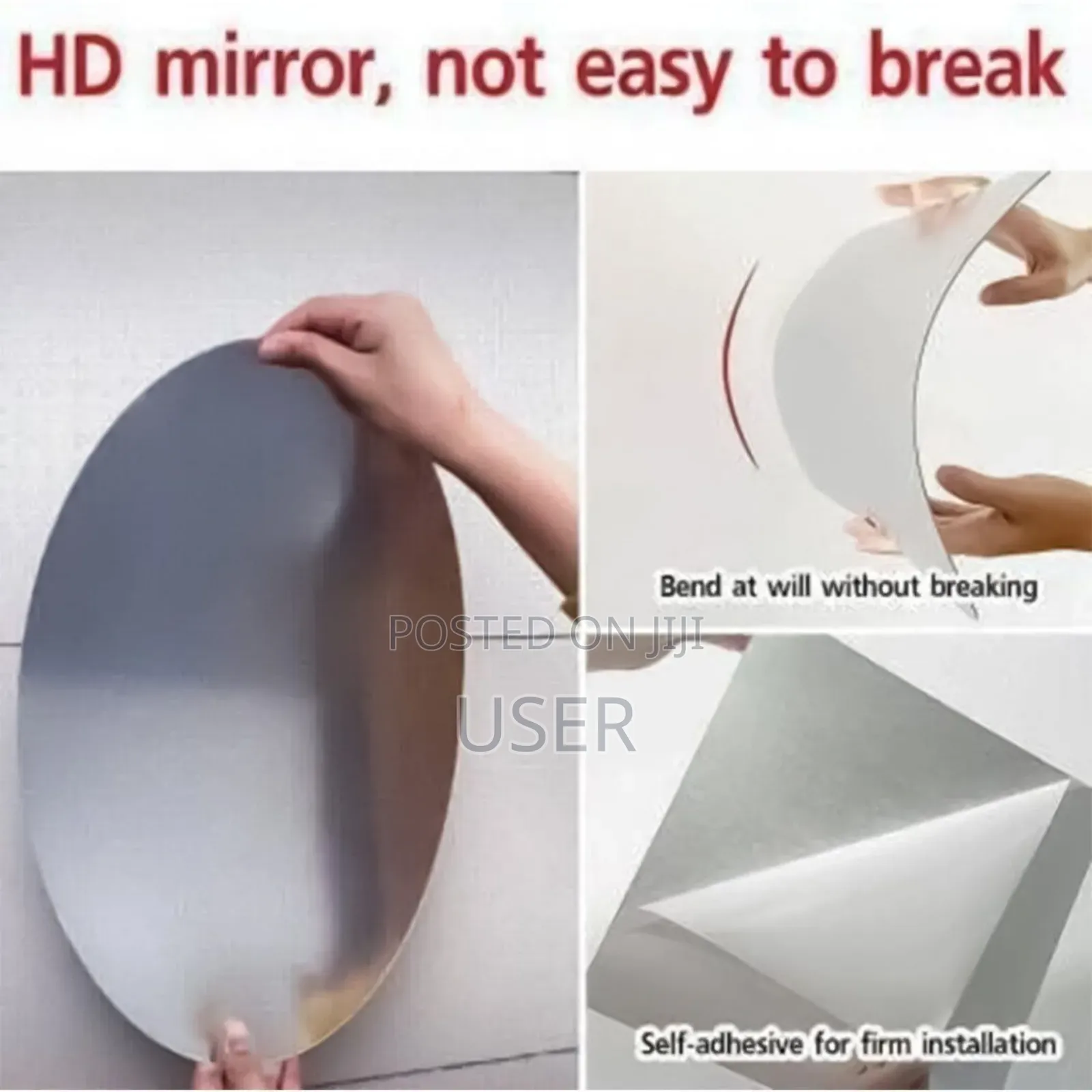 Acrylic Mirror Wall Sticker