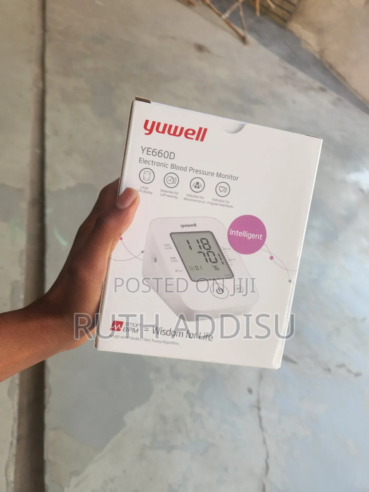 Yuwell Blood Pressure Monitor冤魂digital Blood Pressuer Monitor Medical