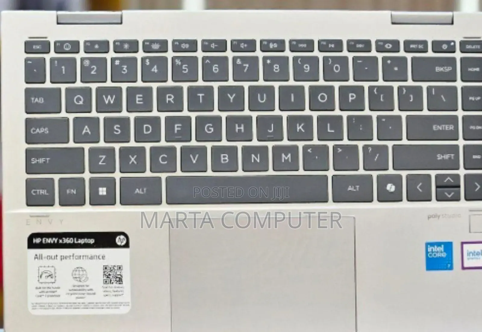 New Laptop HP Envy X360 16GB Intel Core I7 SSD 512GB