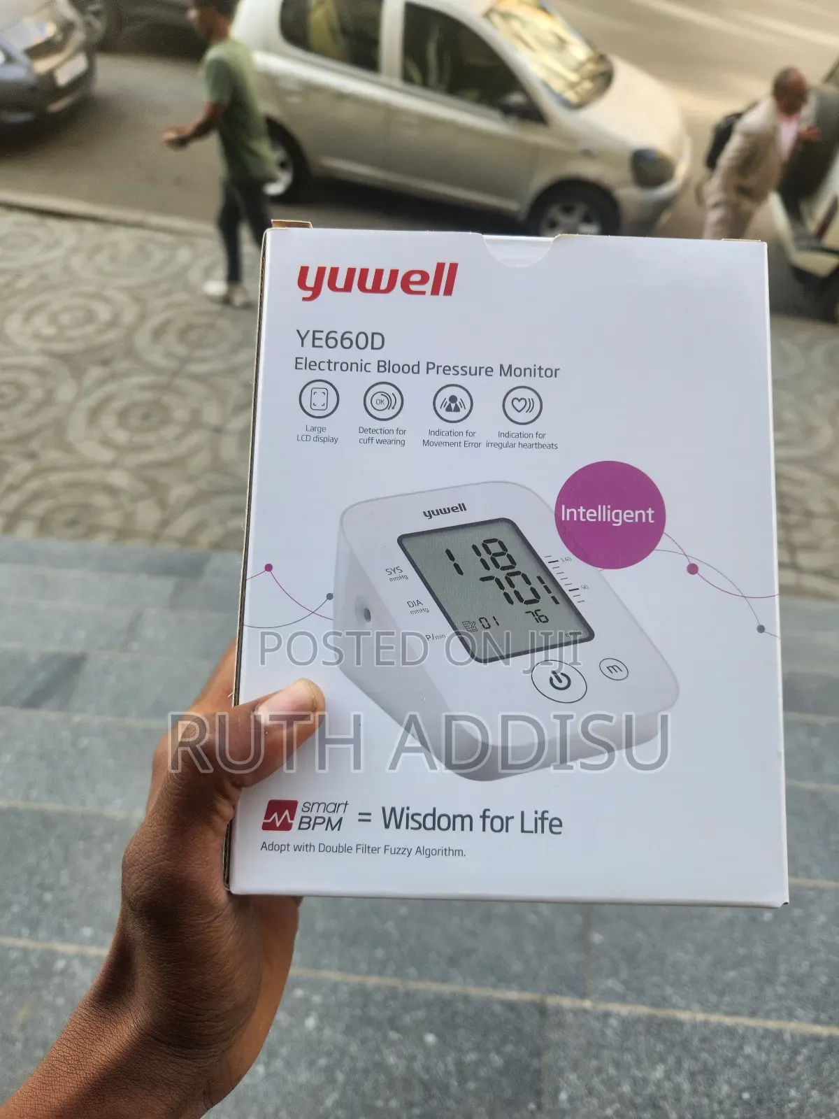 Yuwell Model Ye660d Digital Blood Pressuer Monitor堥那blood Pressure Mon