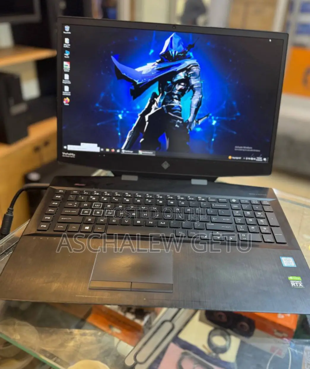 New Laptop HP Omen 16 16GB Intel Core I7 SSD 128GB