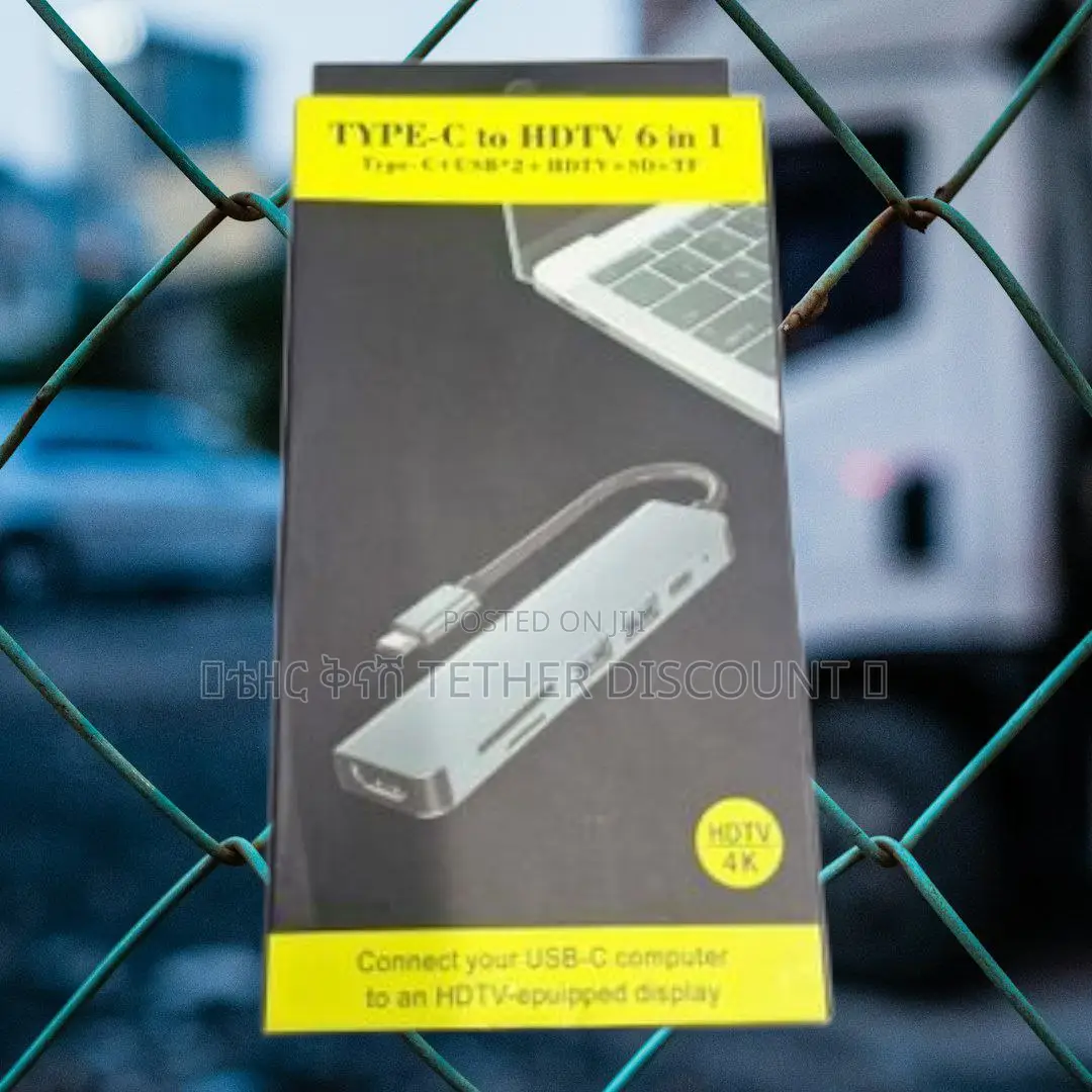 Type-Cto HDTV 6in1 Adapter Original