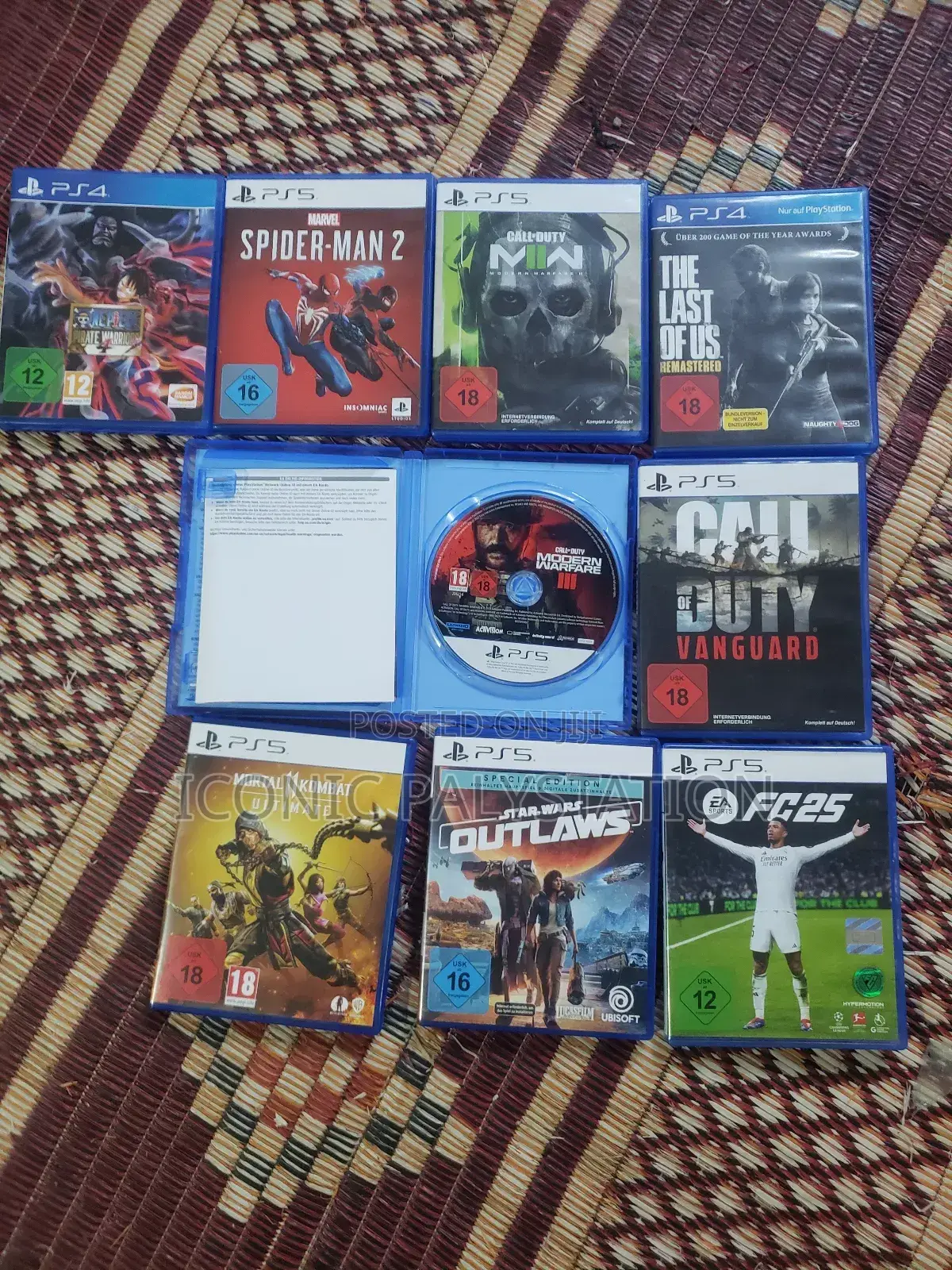 Palystation 5 Cd Game Imported From Germen