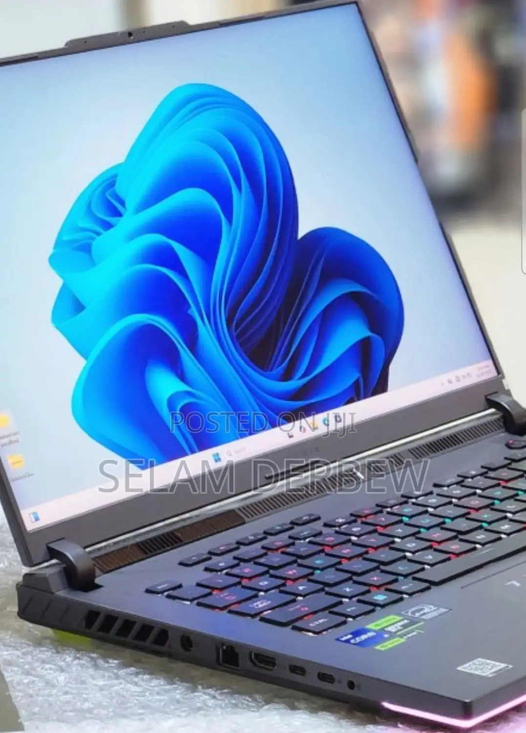 New Laptop Asus ROG Strix G16 G614 32GB Intel Core I9 SSD 1T