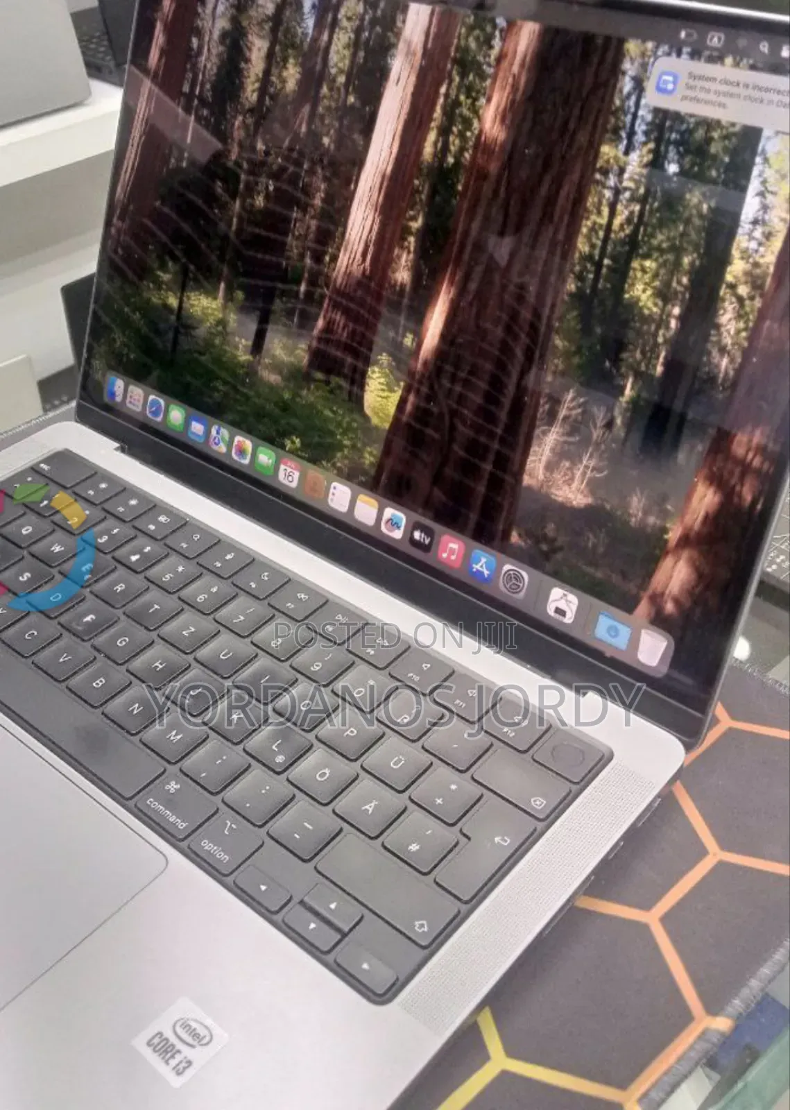 New Laptop Apple MacBook Pro M1 16GB Apple M1 SSD 512GB