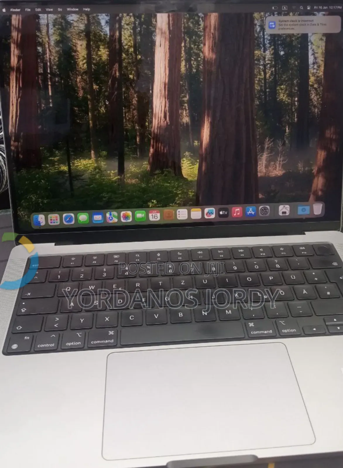 New Laptop Apple MacBook Pro M1 16GB Apple M1 SSD 512GB