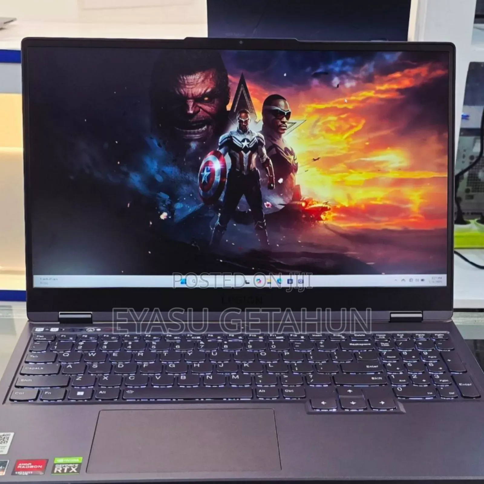 New Laptop Lenovo Legion 5 16GB AMD Ryzen 7 SSD 512GB