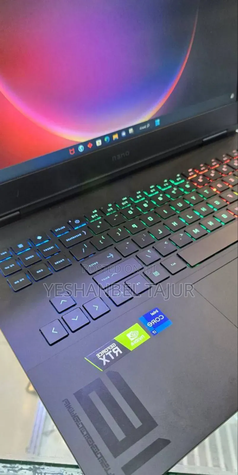 New Laptop HP Omen 15 16GB Intel Core I7 SSD 1T