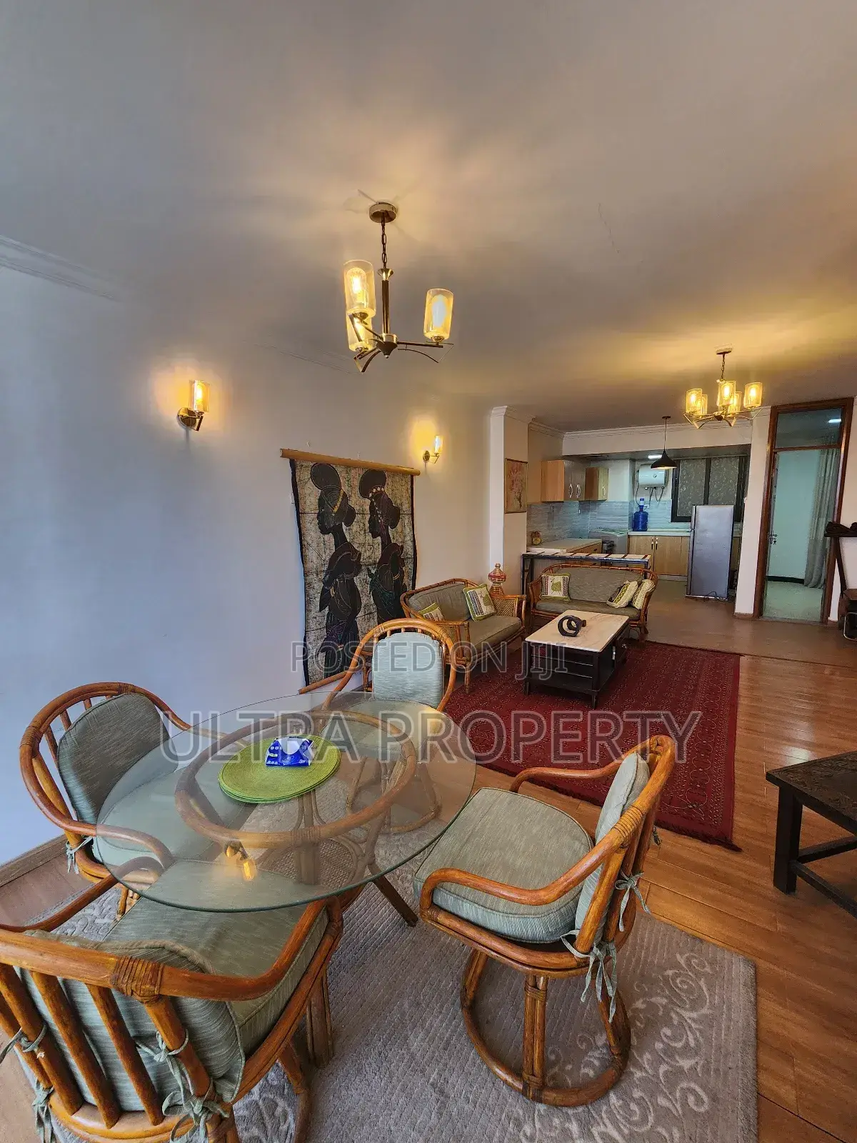 Furnished 3bdrm Apartment in Bole for rent