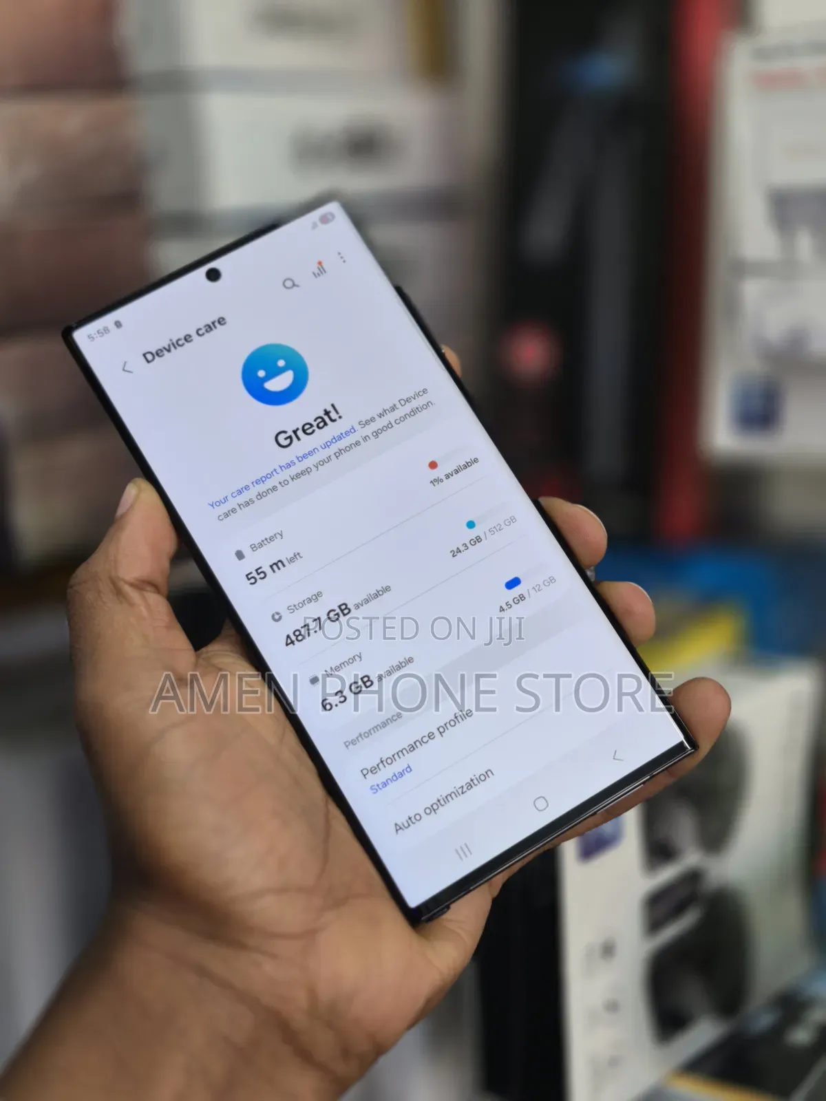 New Samsung Galaxy S23 Ultra 512 GB Black