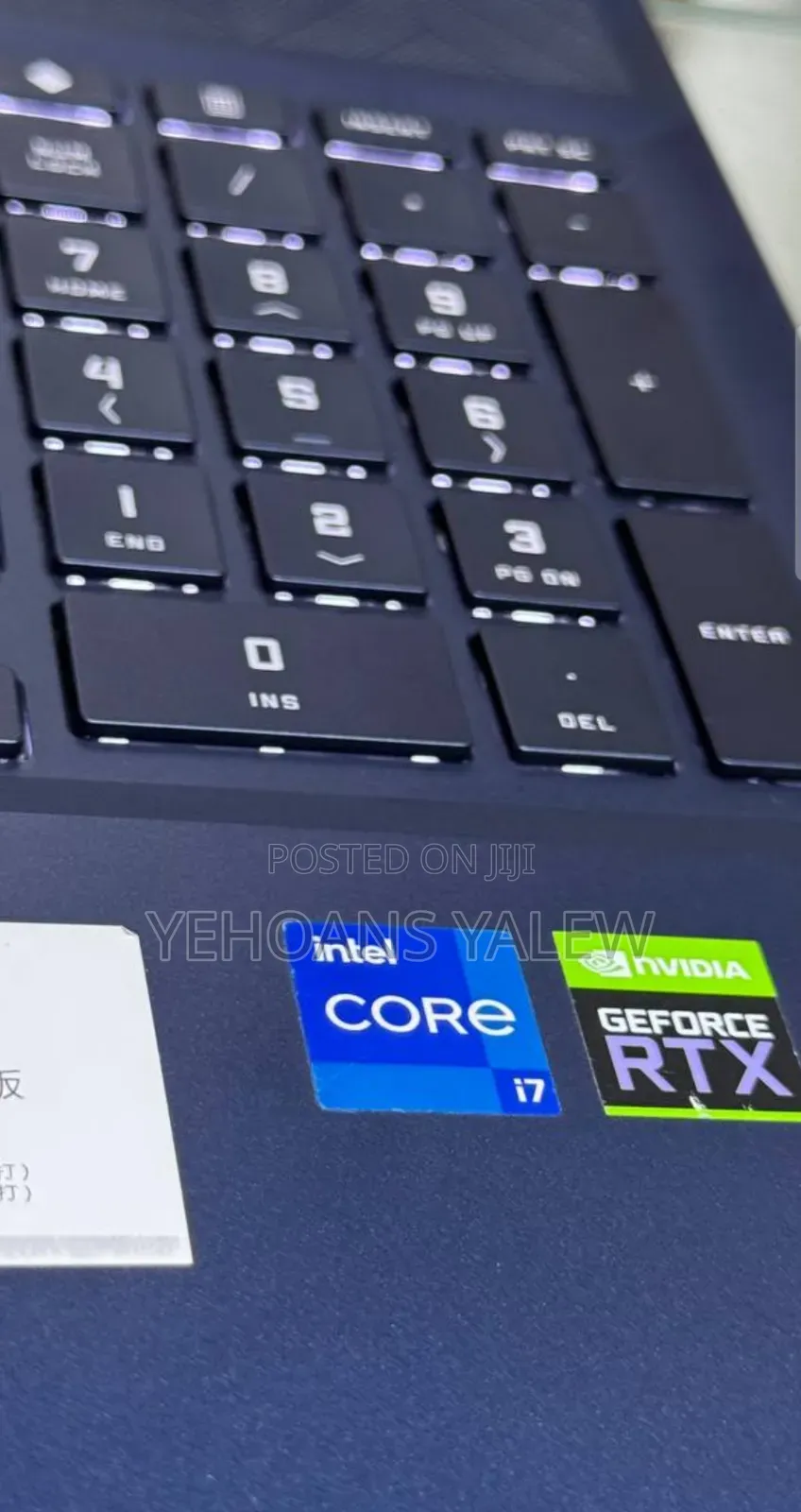 New Laptop HP Victus 16 16GB Intel Core I7 SSD 512GB