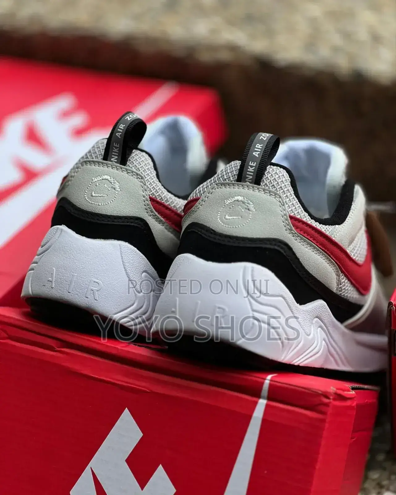 Nike Sharik Travis Scoot White Red