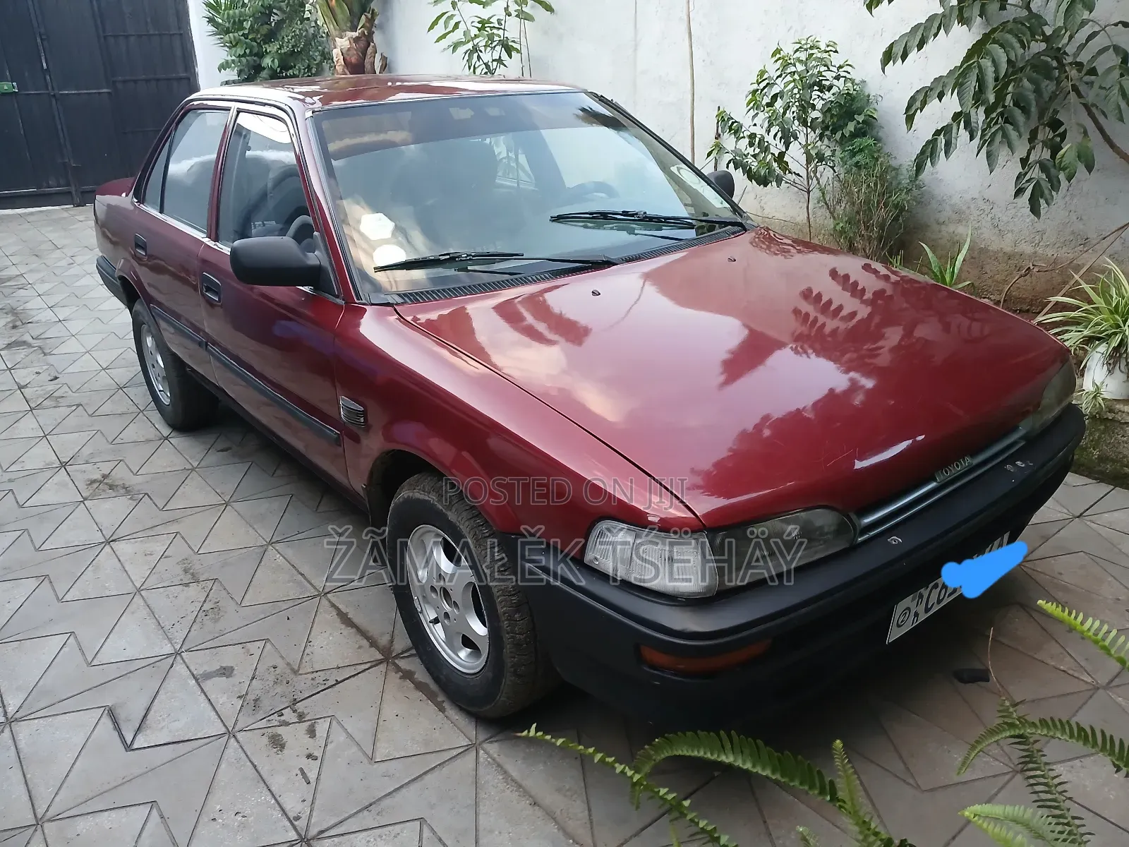 Toyota Corolla Station Wagon 1991 Burgundy